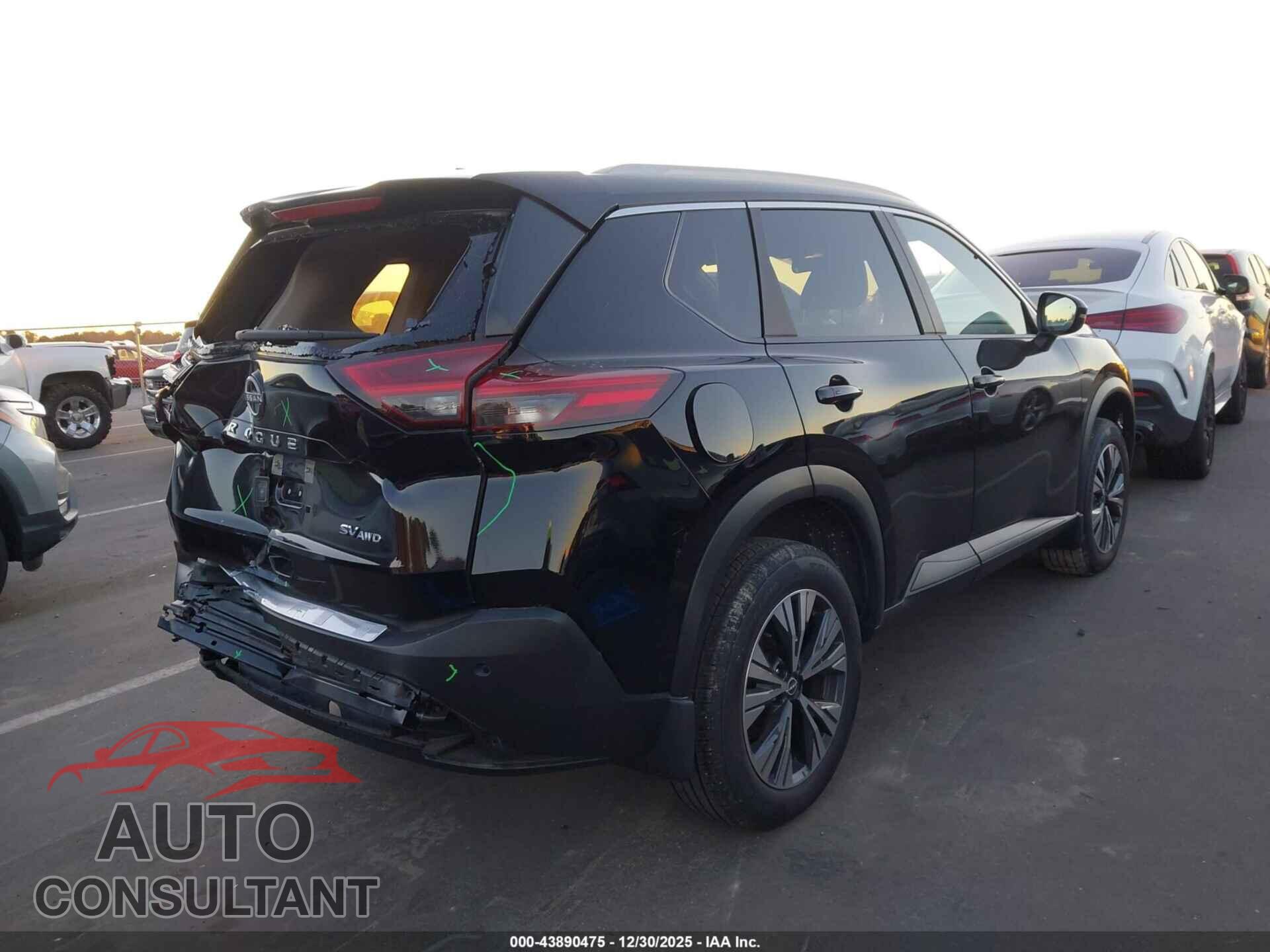 NISSAN ROGUE 2022 - JN8BT3BB5NW334257