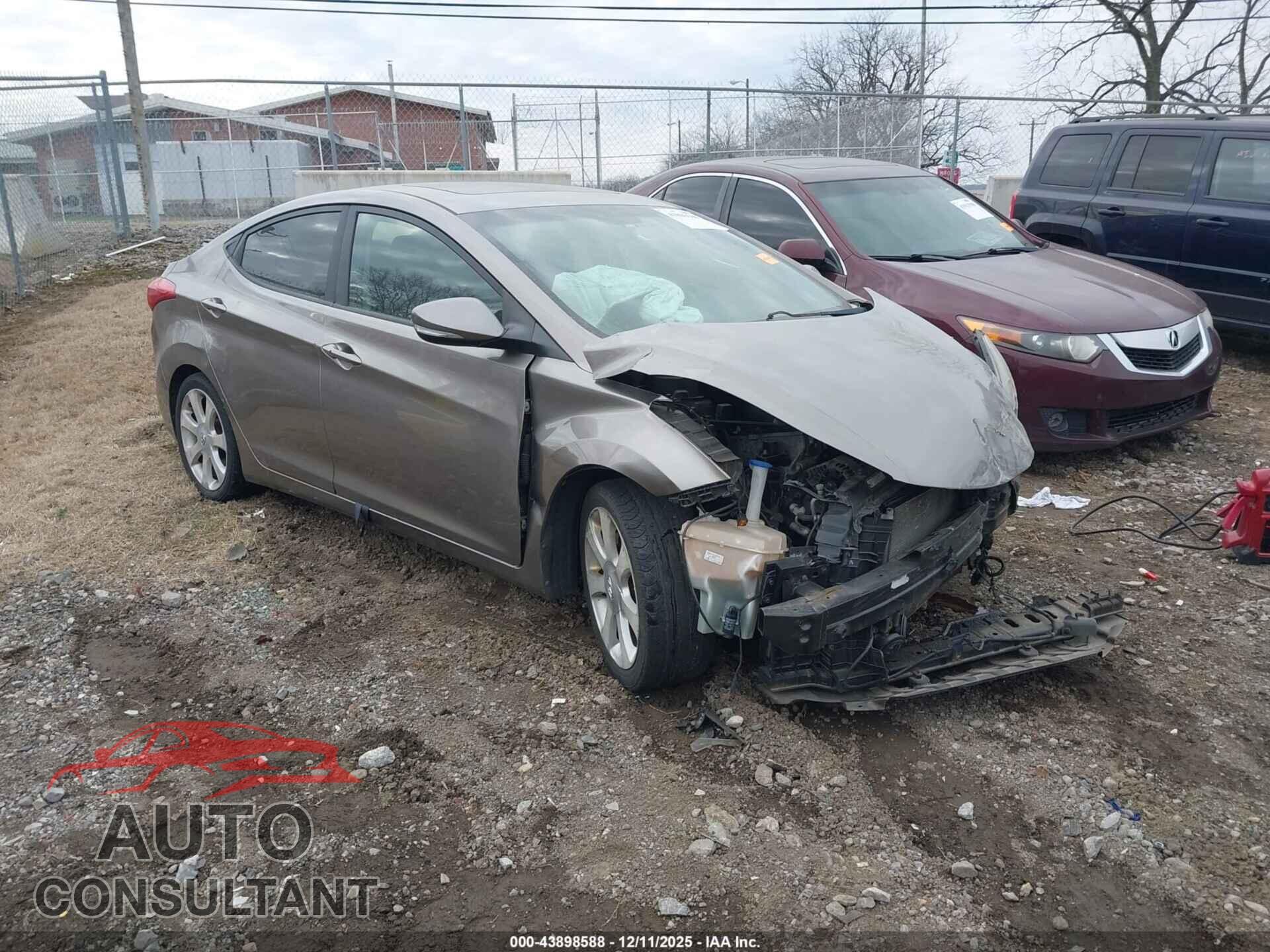 HYUNDAI ELANTRA 2011 - 5NPDH4AE4BH006515