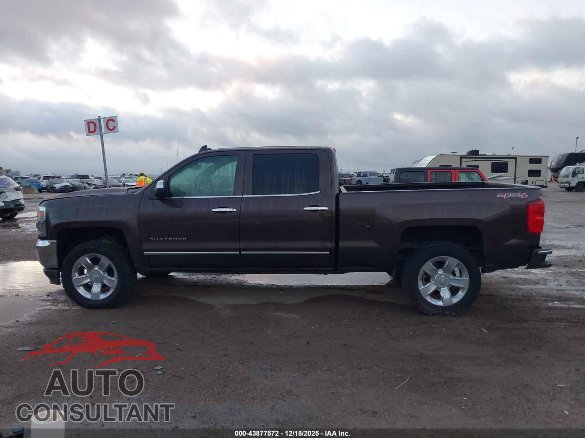 CHEVROLET SILVERADO 1500 2016 - 3GCUKSEC2GG240845
