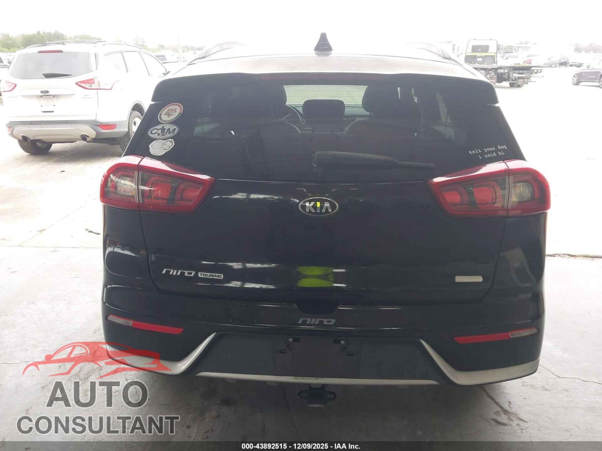 KIA NIRO 2017 - KNDCC3LC5H5052976