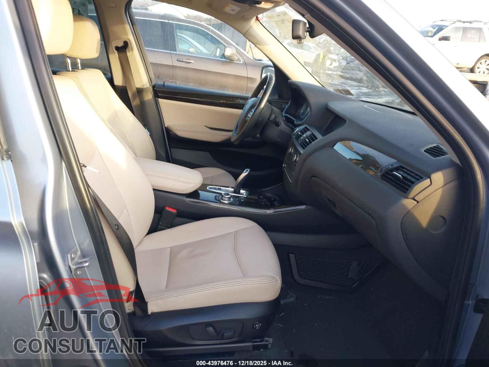 BMW X3 2013 - 5UXWX9C57D0A25759