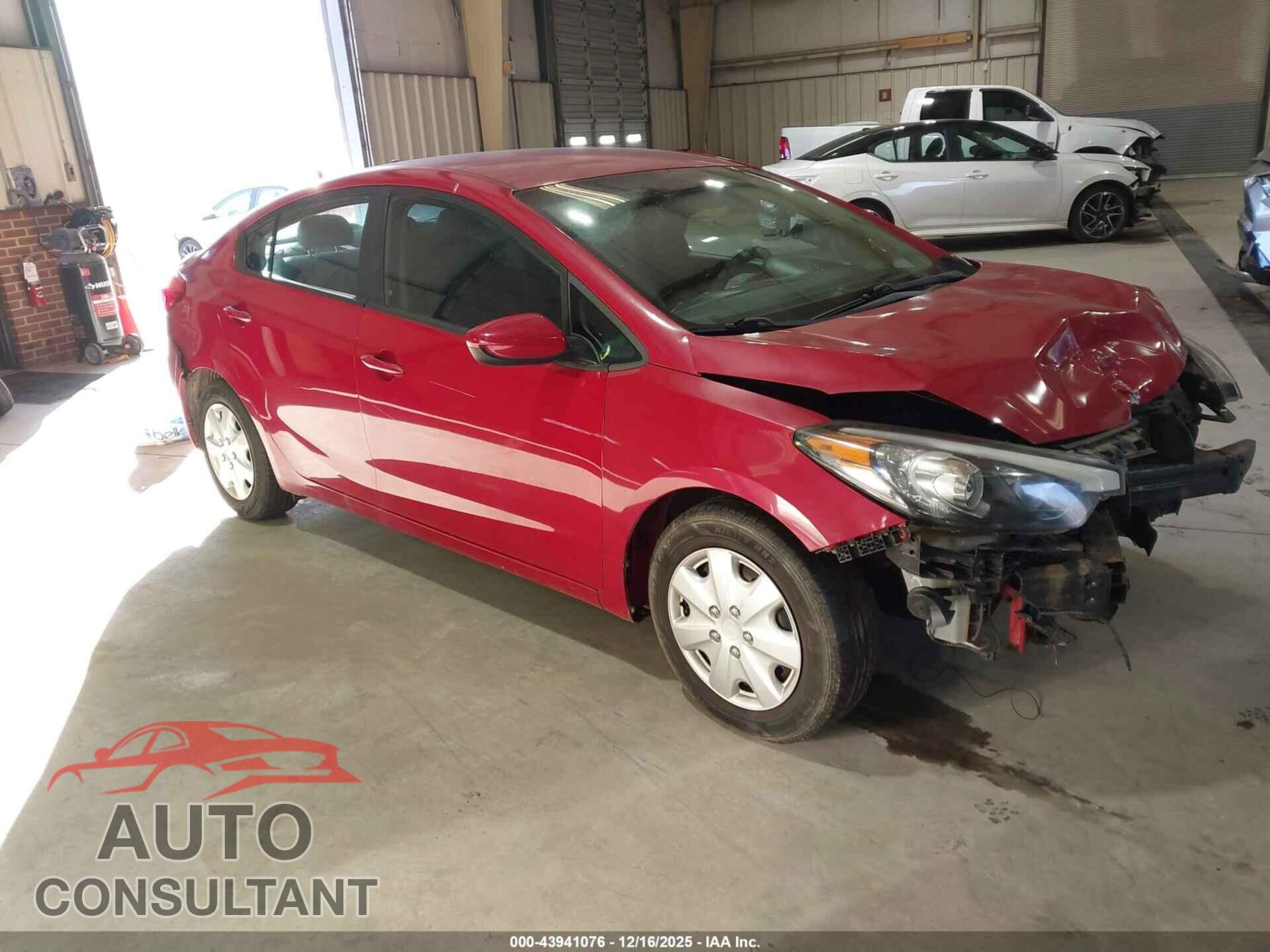 KIA FORTE 2016 - KNAFK4A63G5611701