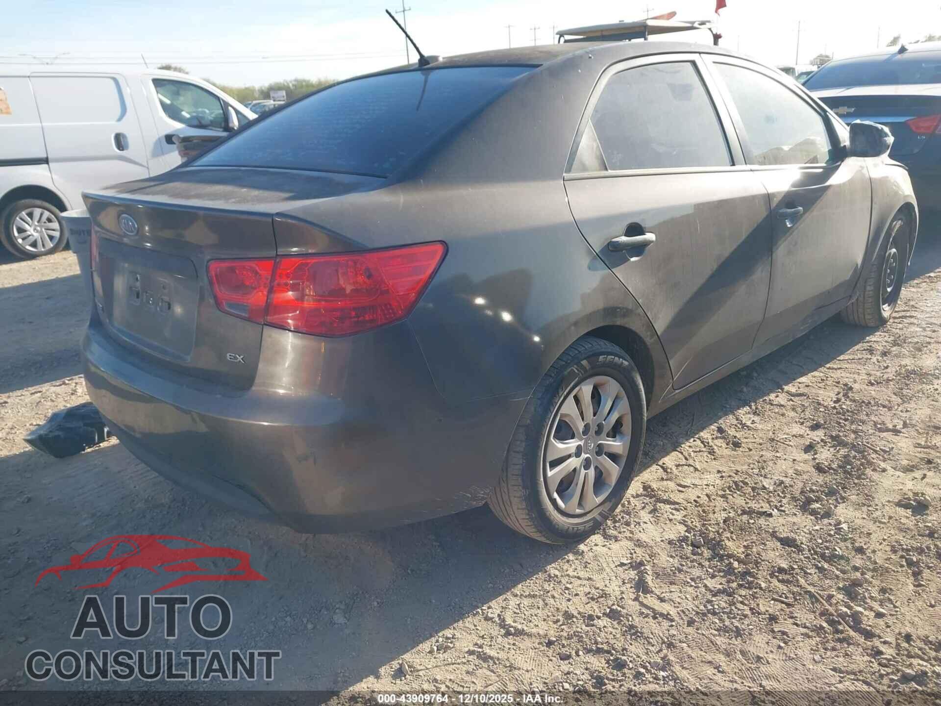 KIA FORTE 2012 - KNAFU4A22C5483551