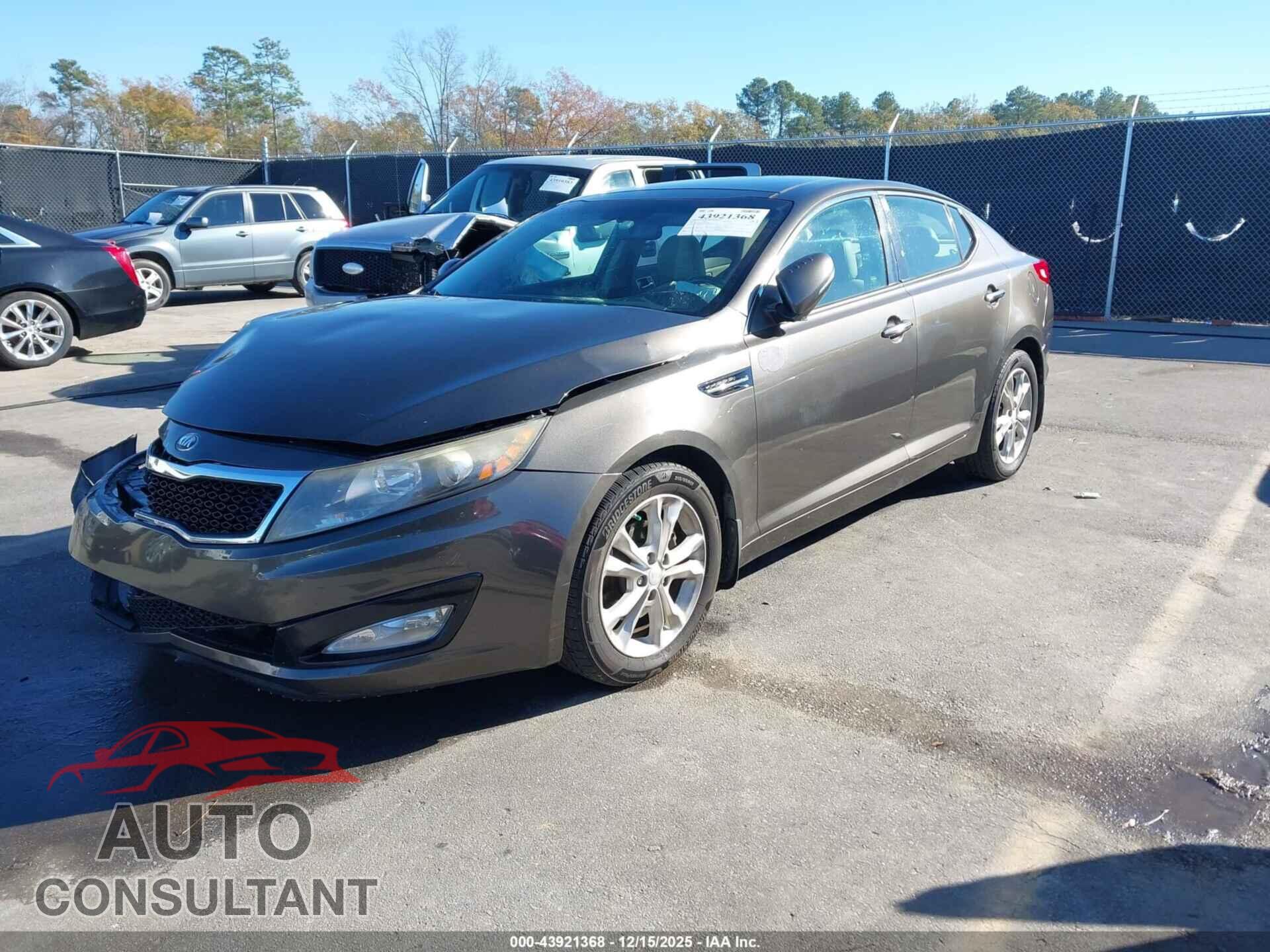 KIA OPTIMA 2013 - 5XXGN4A7XDG150656