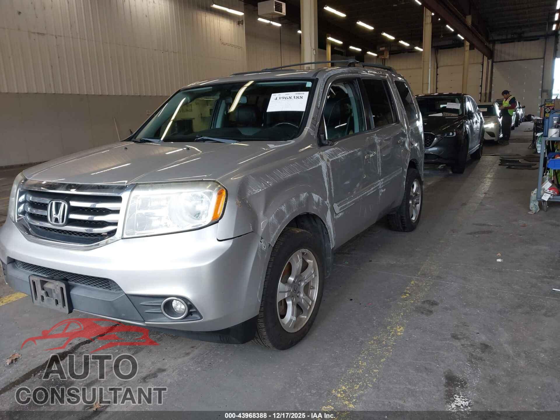 HONDA PILOT 2013 - 5FNYF4H60DB049398