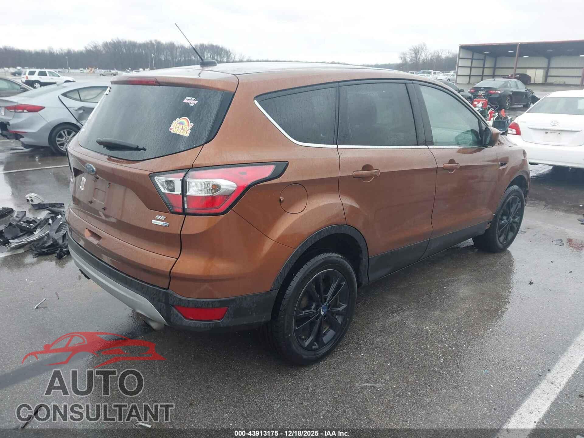 FORD ESCAPE 2017 - 1FMCU9G9XHUC52185