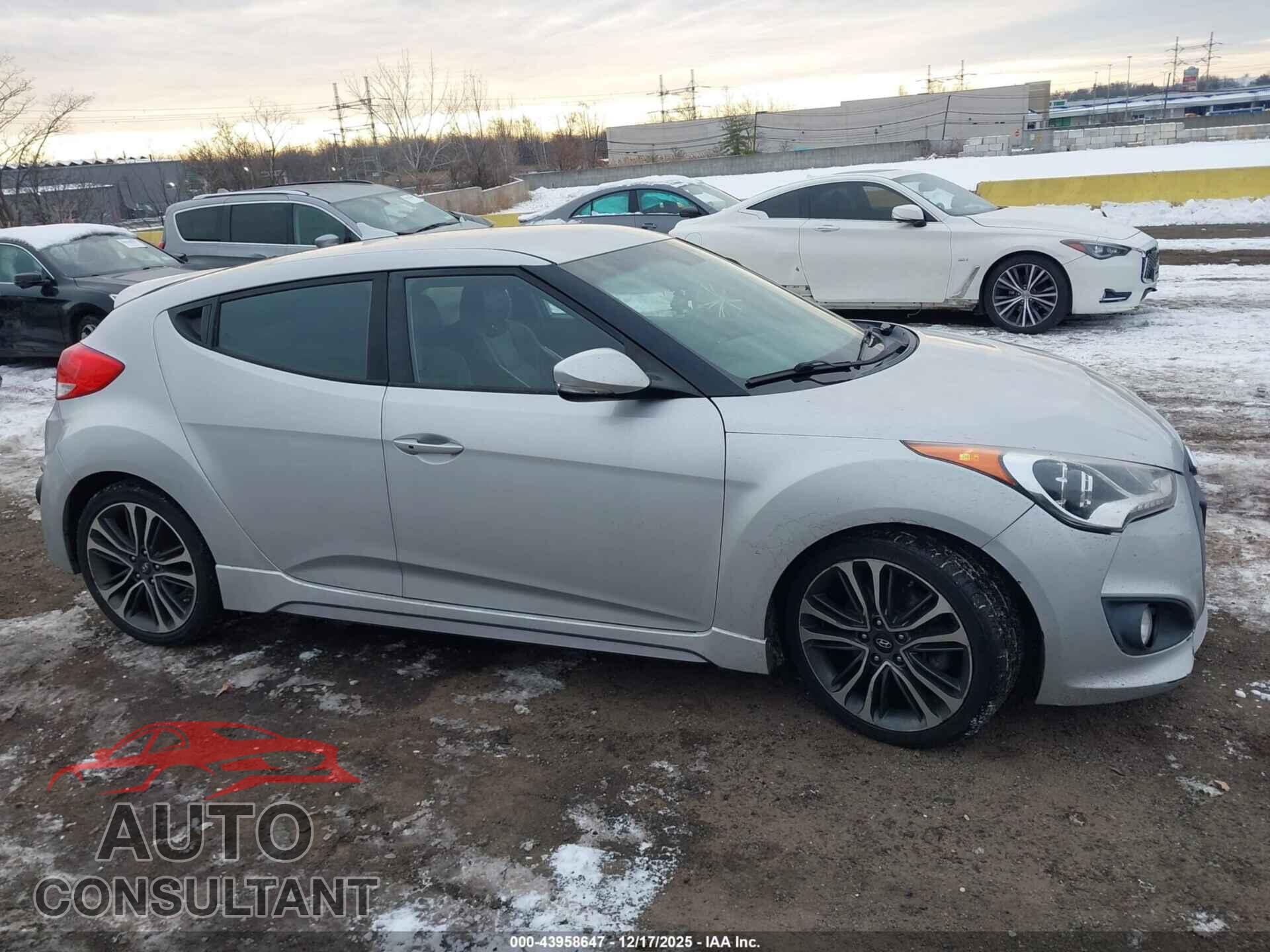 HYUNDAI VELOSTER 2016 - KMHTC6AE6GU250049