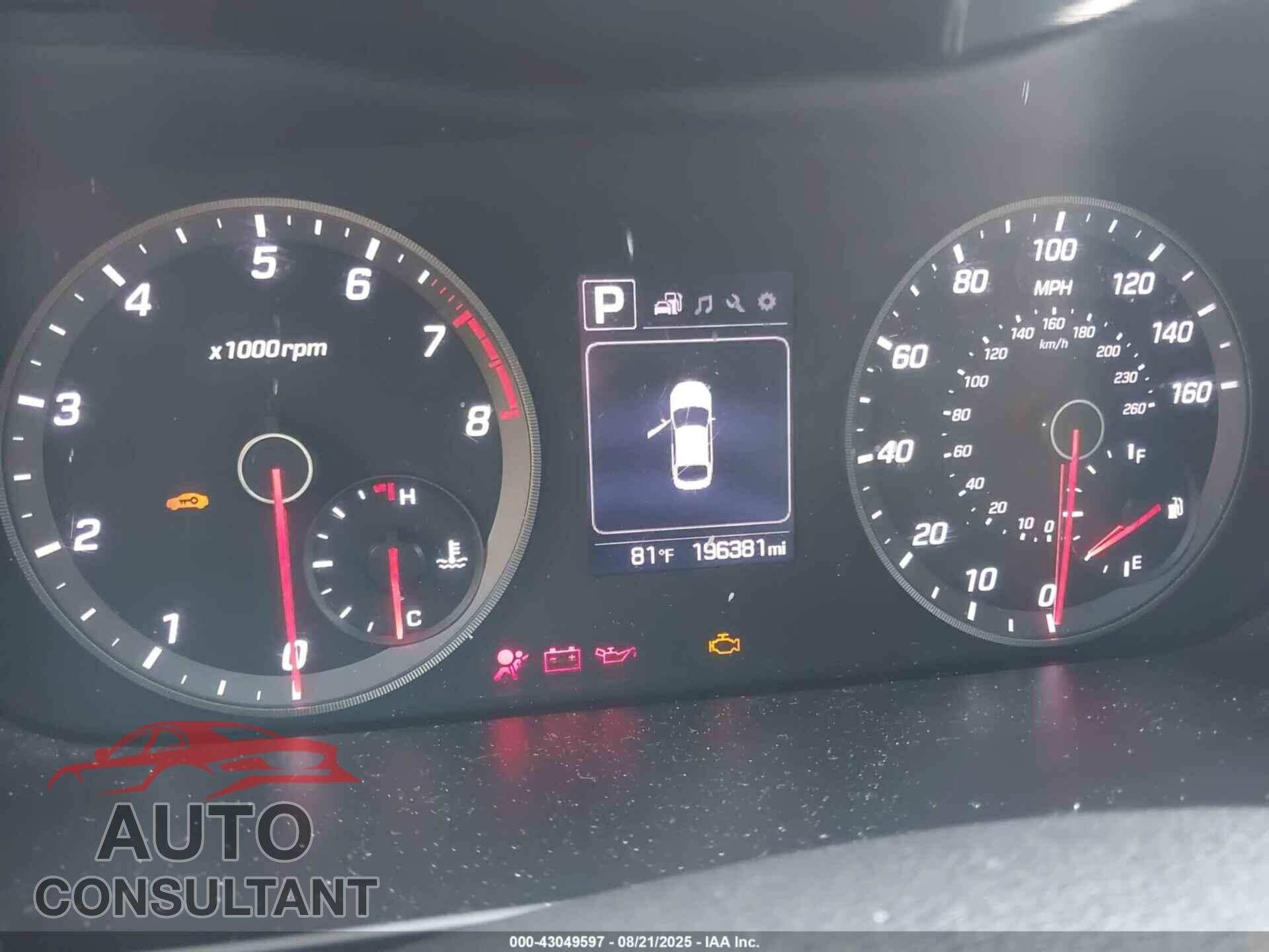 HYUNDAI SONATA 2016 - 5NPE34AB6GH406687