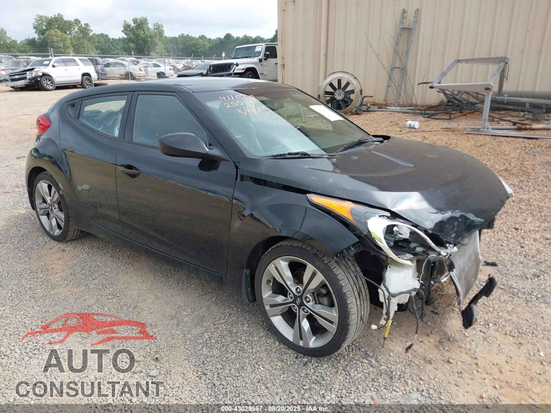 HYUNDAI VELOSTER 2016 - KMHTC6AD0GU255061