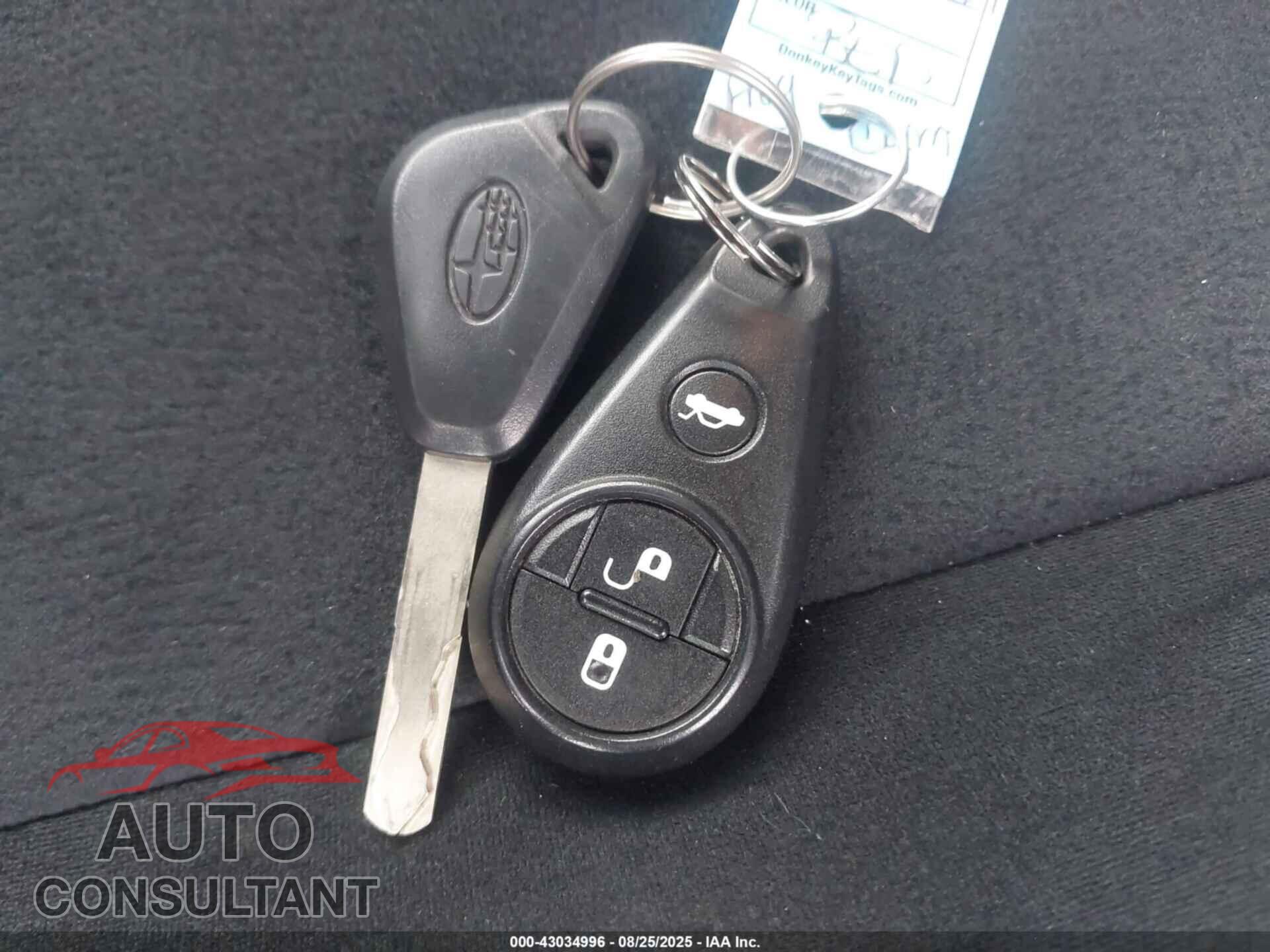 SUBARU IMPREZA 2010 - JF1GH6A65AH809595
