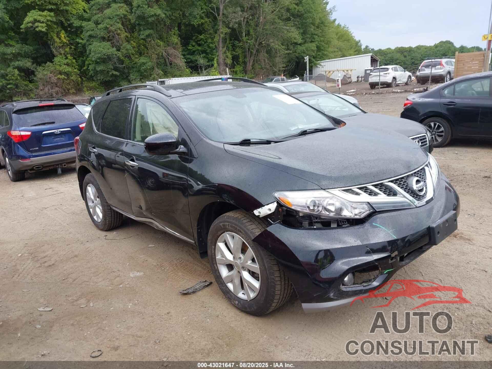 NISSAN MURANO 2014 - JN8AZ1MW8EW523404