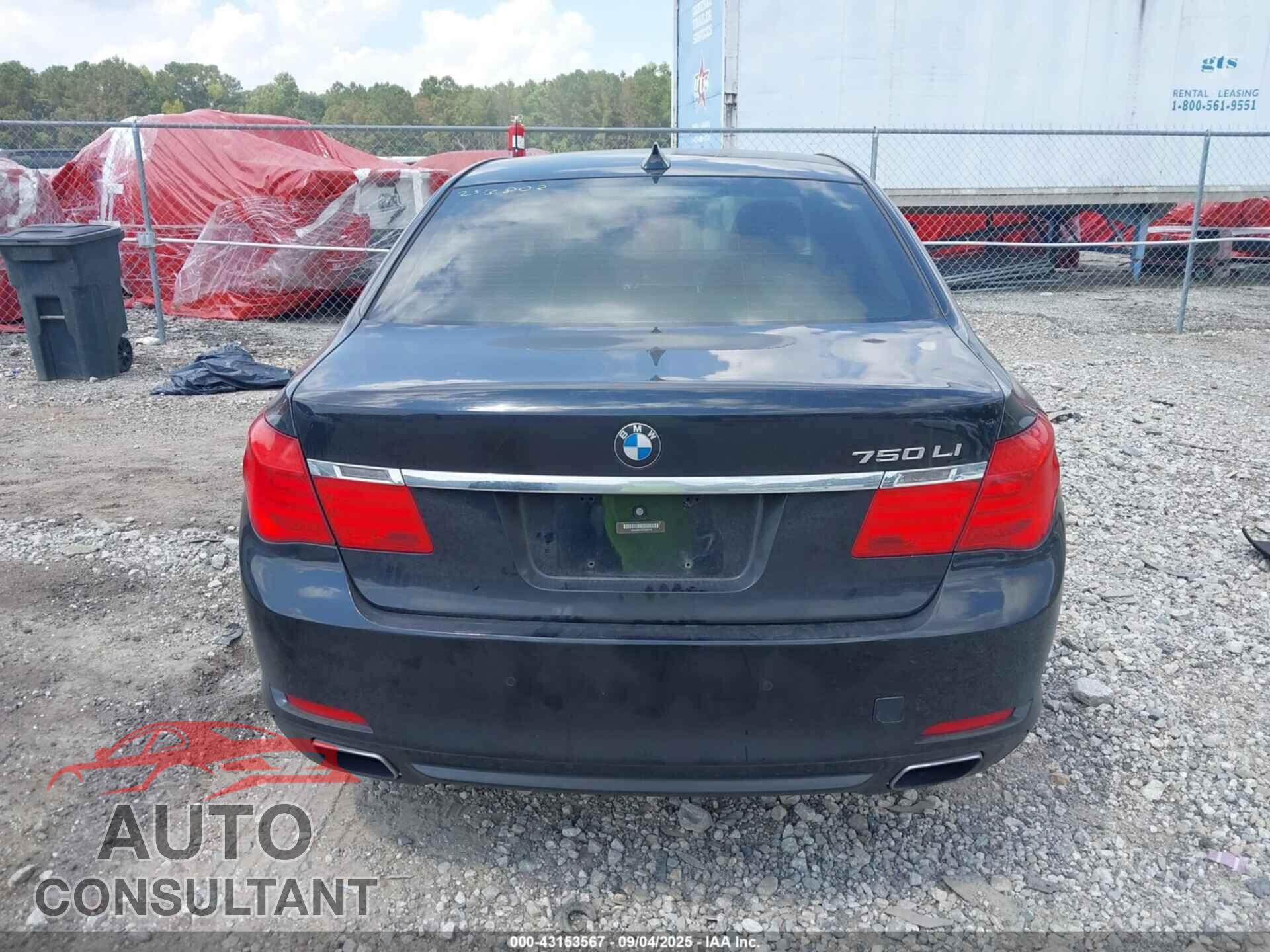 BMW 750LI 2012 - WBAKB8C59CC962743