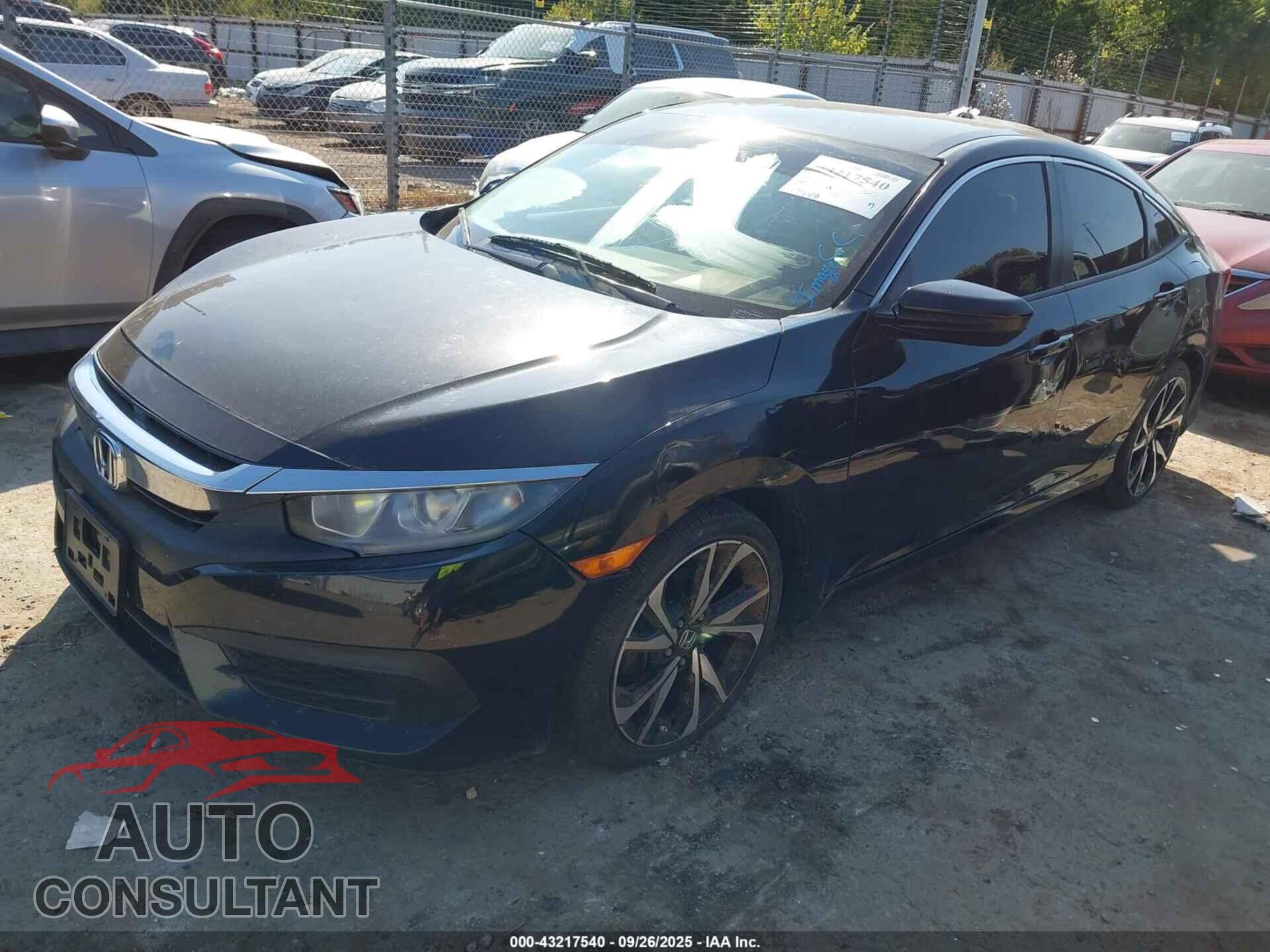 HONDA CIVIC 2017 - 19XFC2F56HE220777