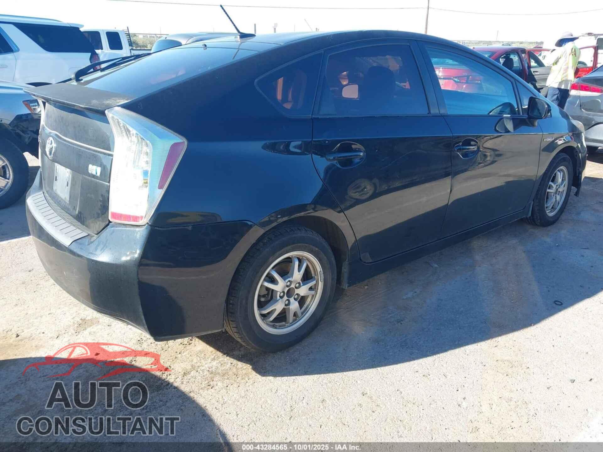 TOYOTA PRIUS 2011 - JTDKN3DU2B1369125