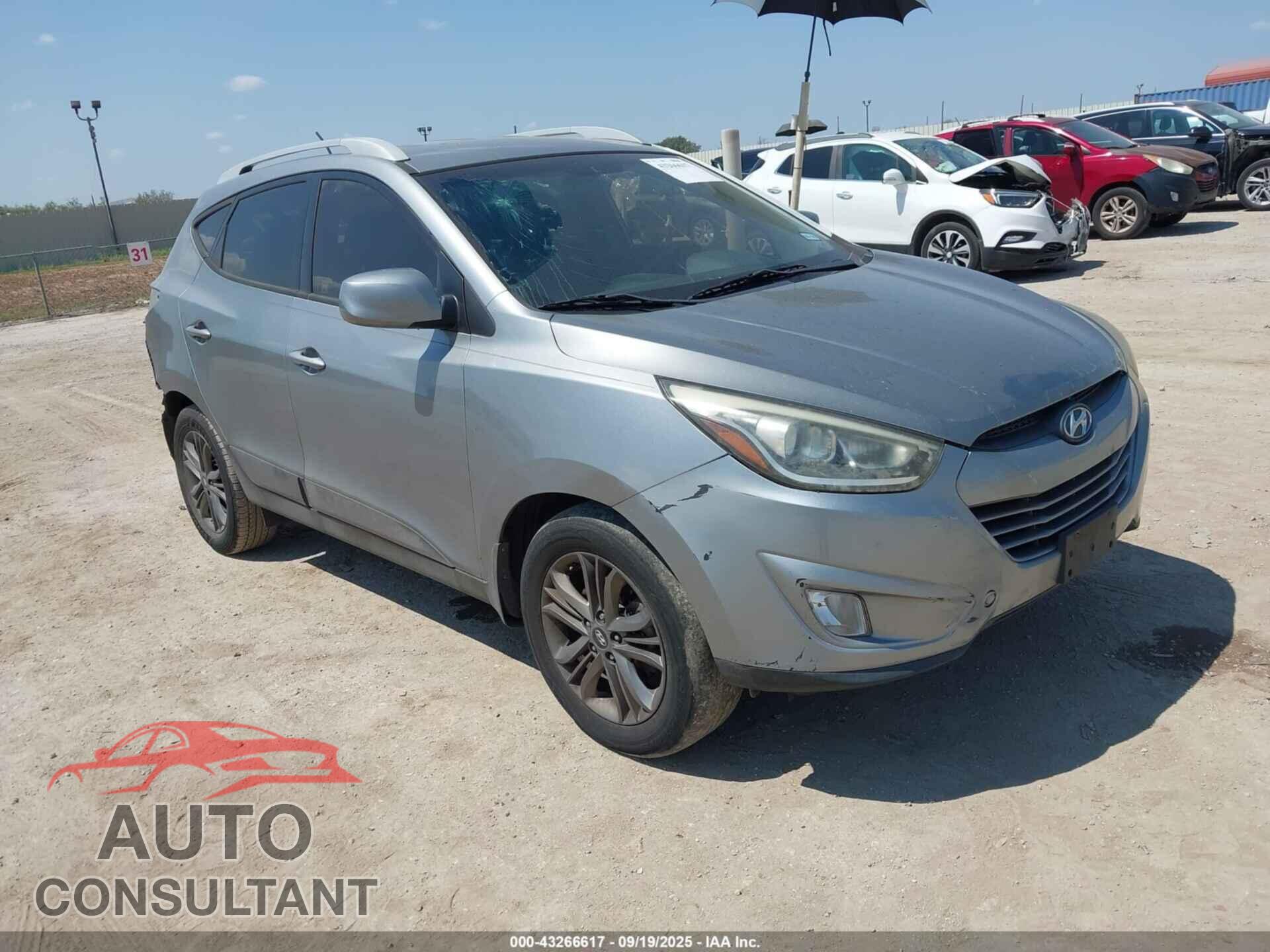 HYUNDAI TUCSON 2014 - KM8JU3AG9EU797821