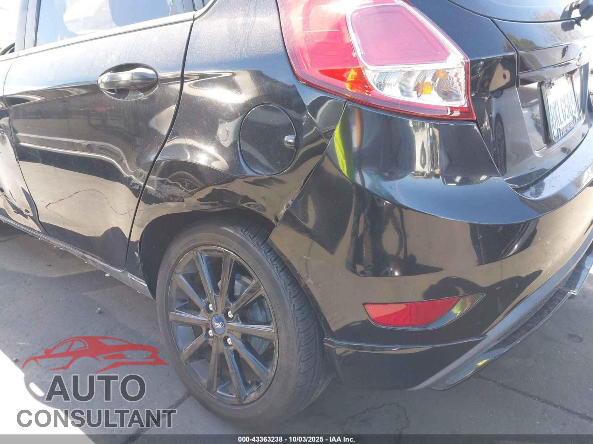 FORD FIESTA 2019 - 3FADP4DJ1KM145237