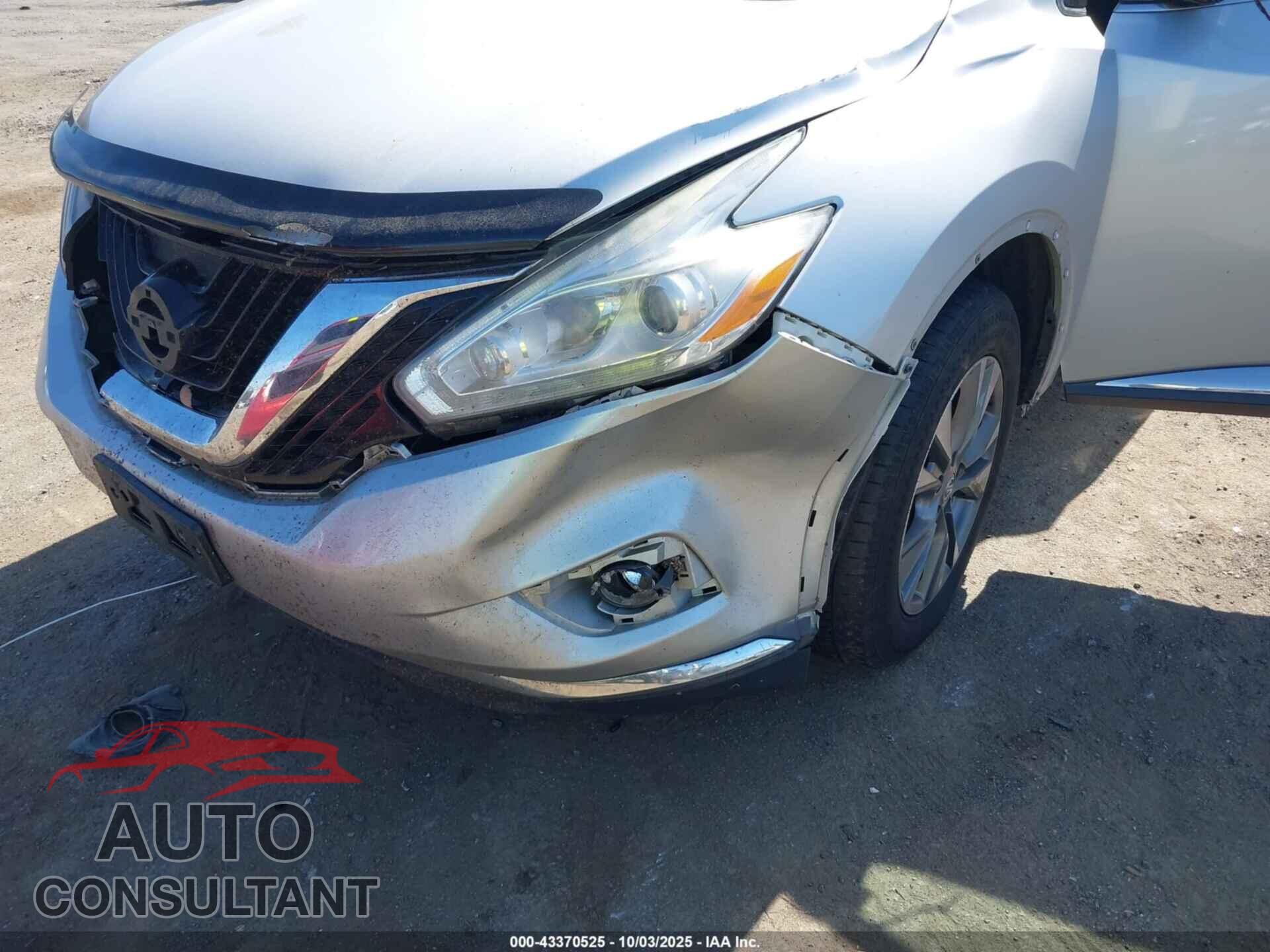 NISSAN MURANO 2017 - 5N1AZ2MH3HN157375