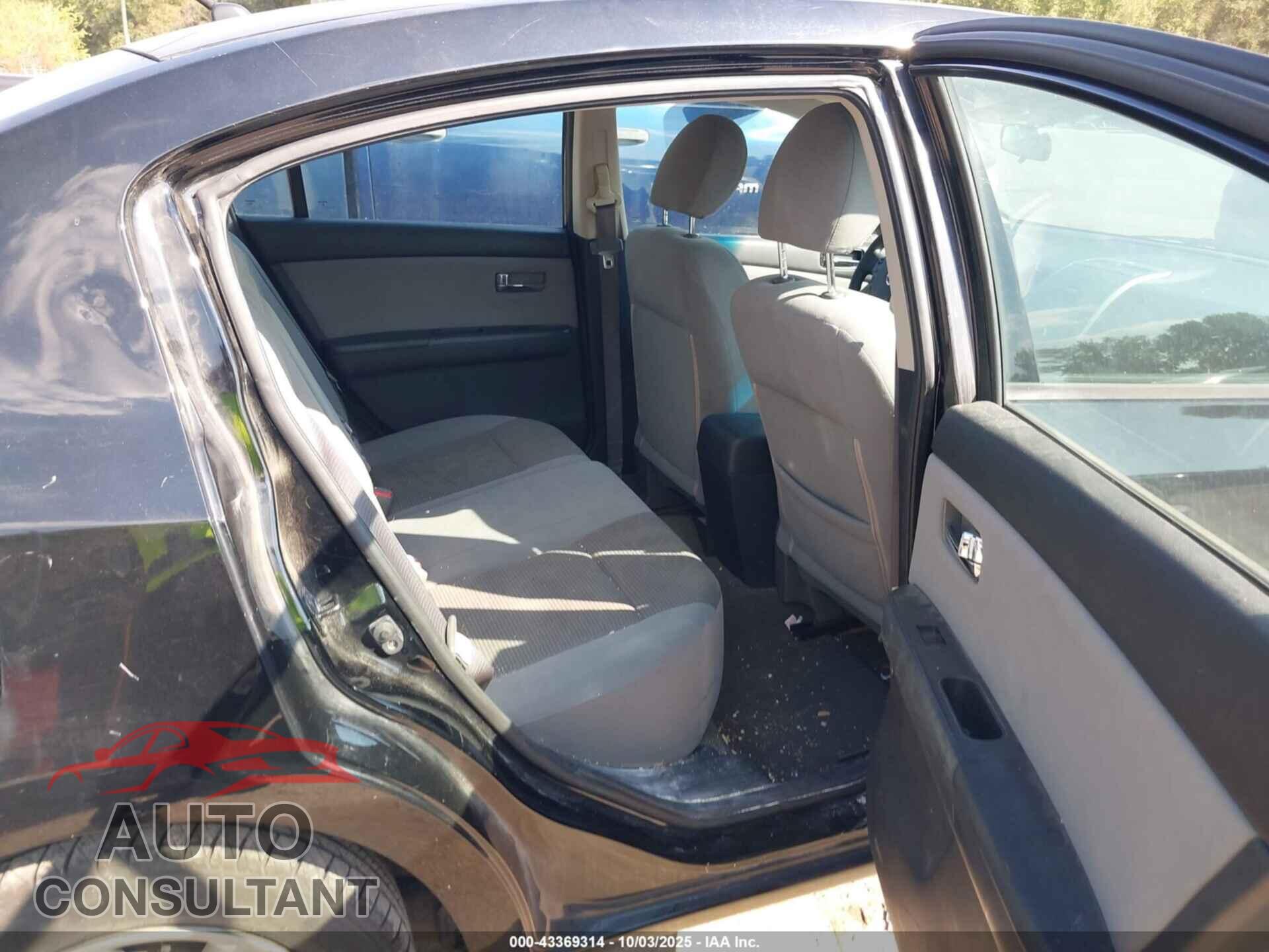 NISSAN SENTRA 2012 - 3N1AB6AP9CL731906