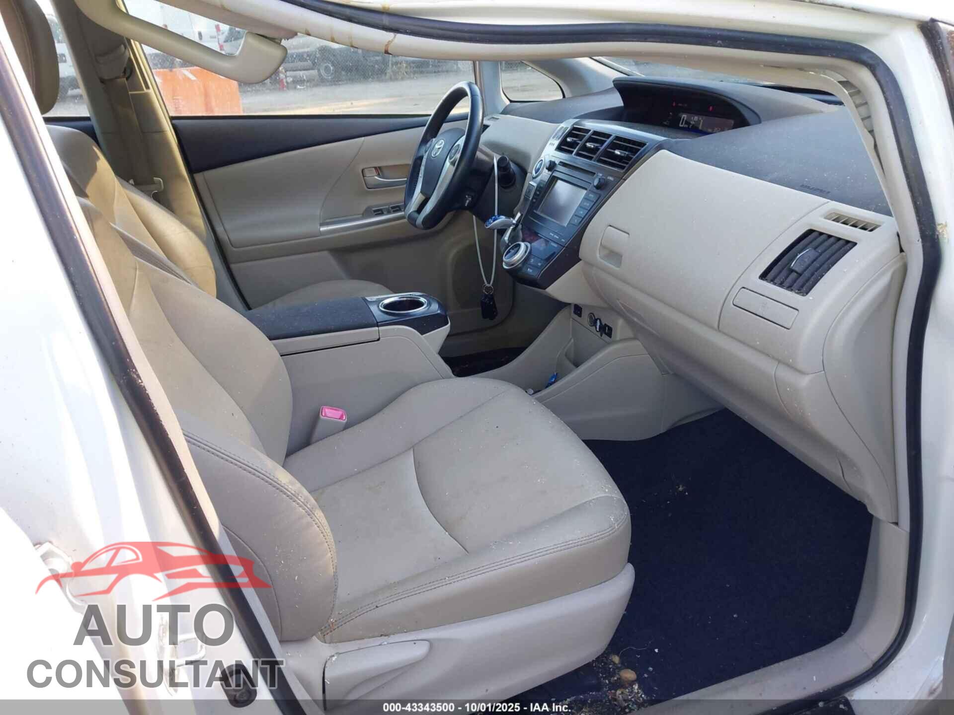TOYOTA PRIUS V 2013 - JTDZN3EU8D3273679