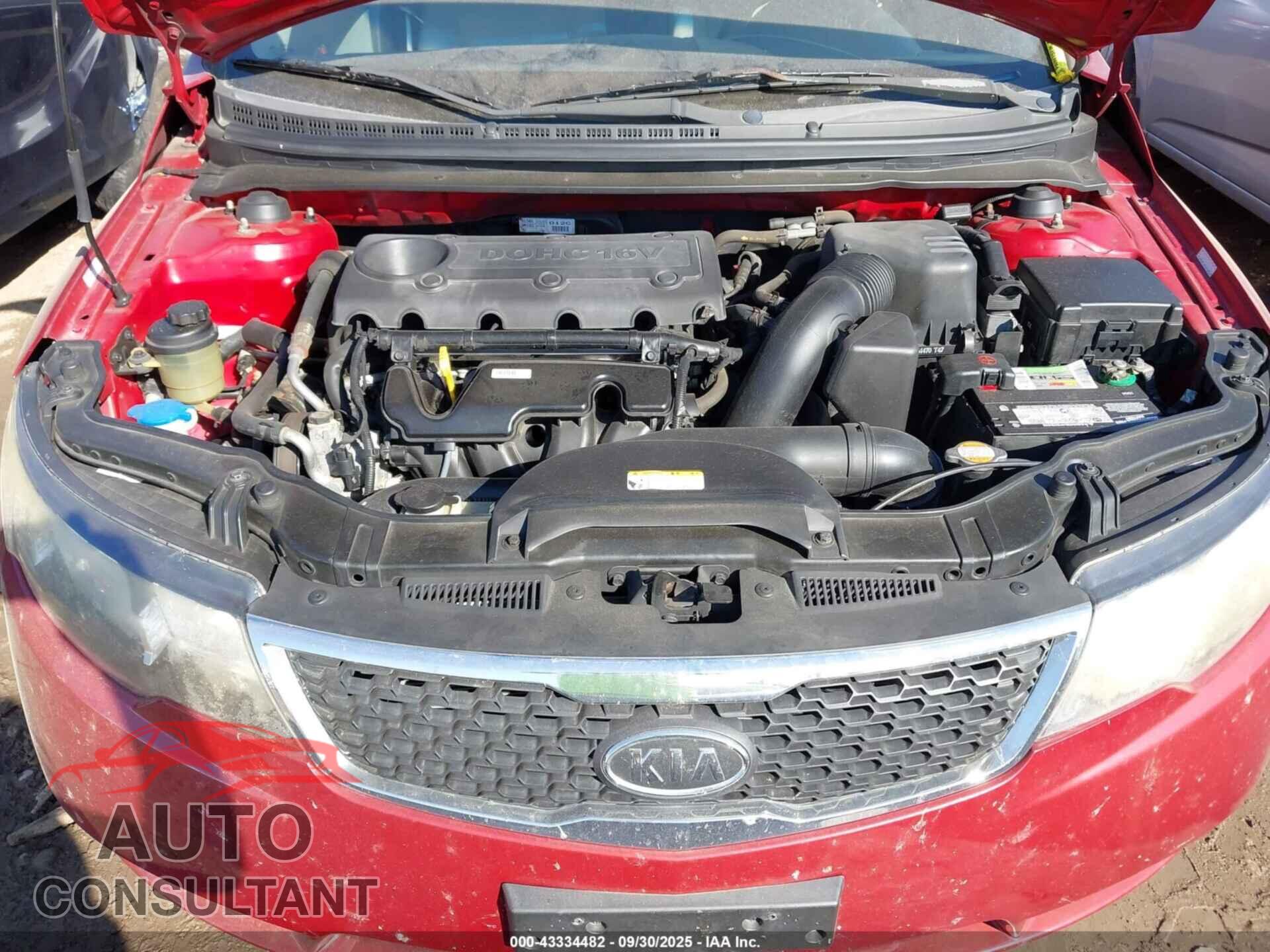 KIA FORTE 2012 - KNAFU4A24C5554457