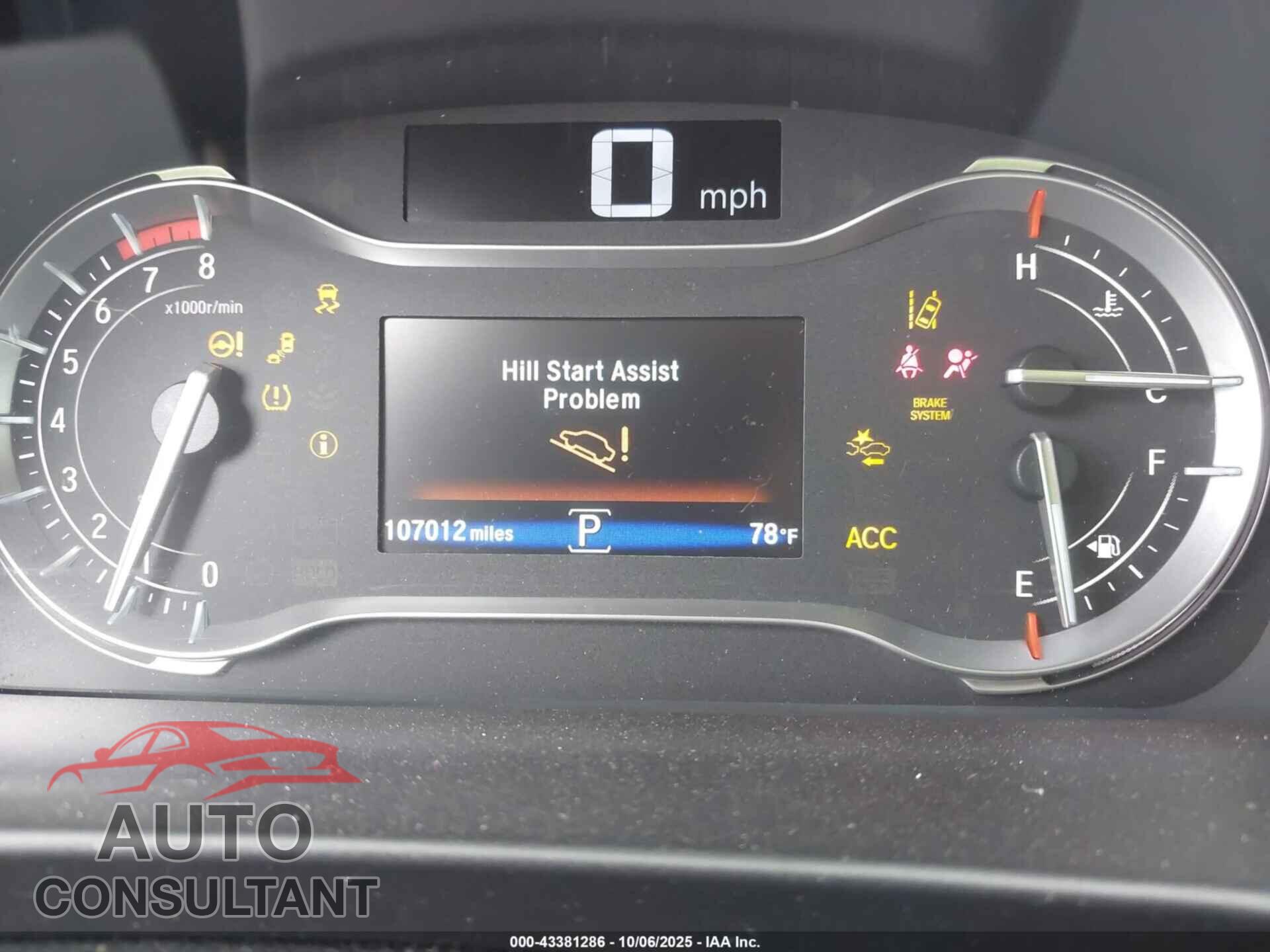 HONDA PILOT 2017 - 5FNYF6H00HB002353