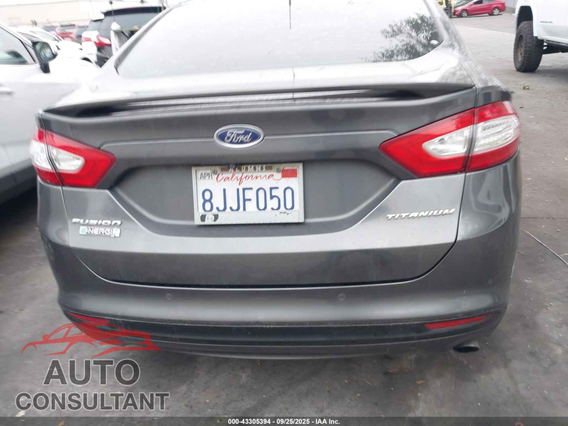 FORD FUSION ENERGI 2016 - 3FA6P0SUXGR241554