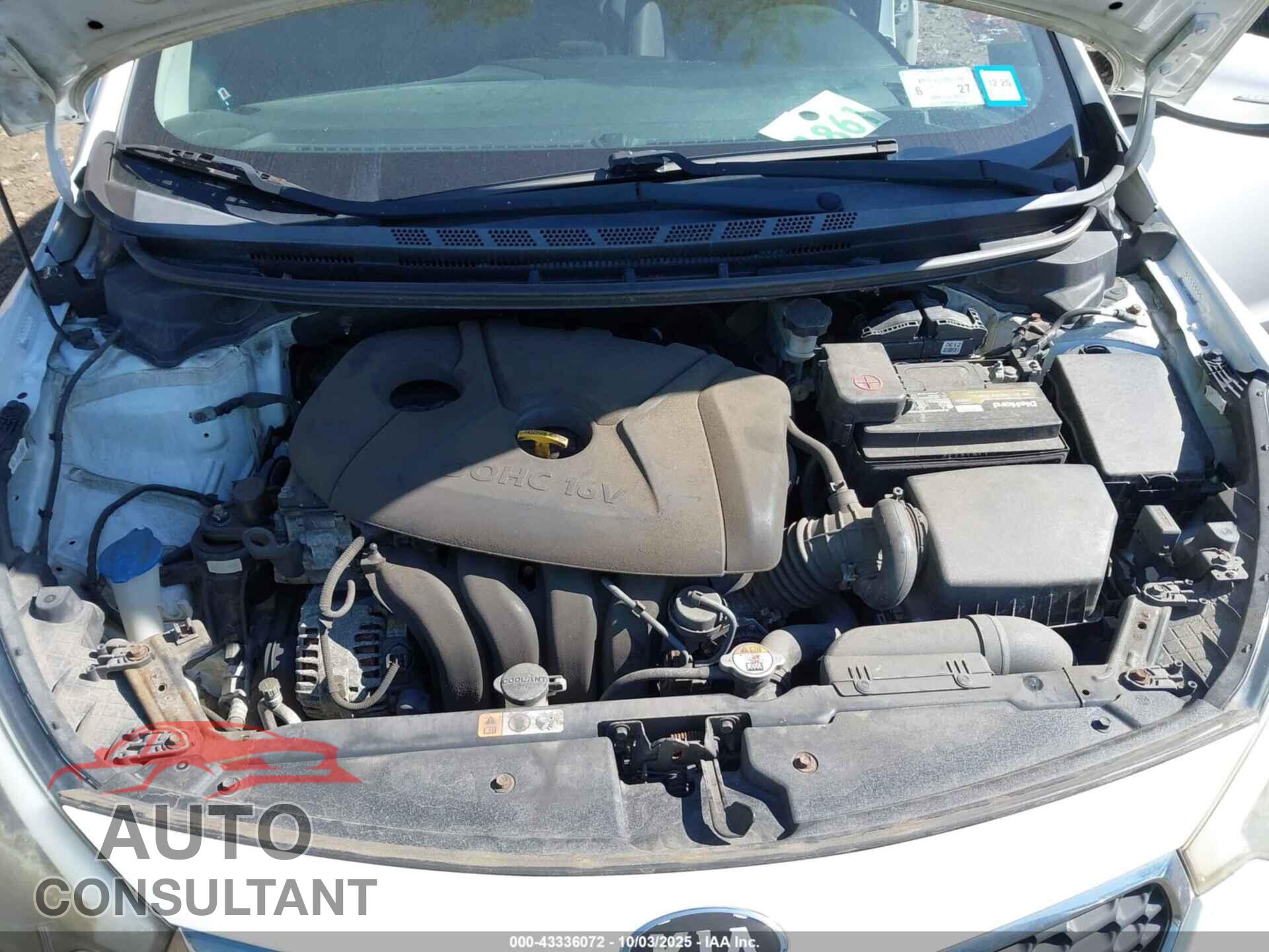 KIA FORTE 2014 - KNAFX4A6XE5122131
