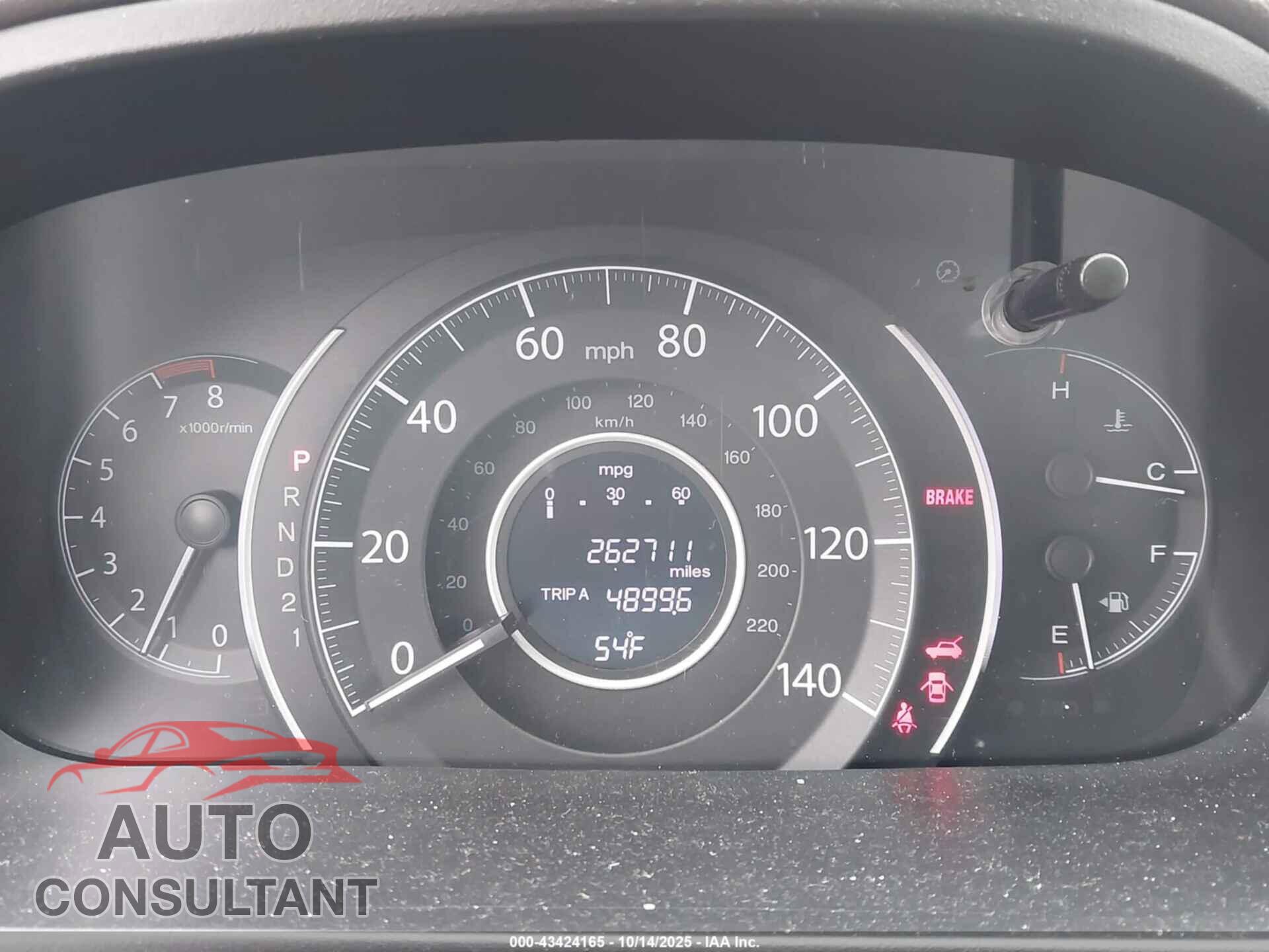 HONDA CR-V 2014 - 5J6RM4H70EL004392