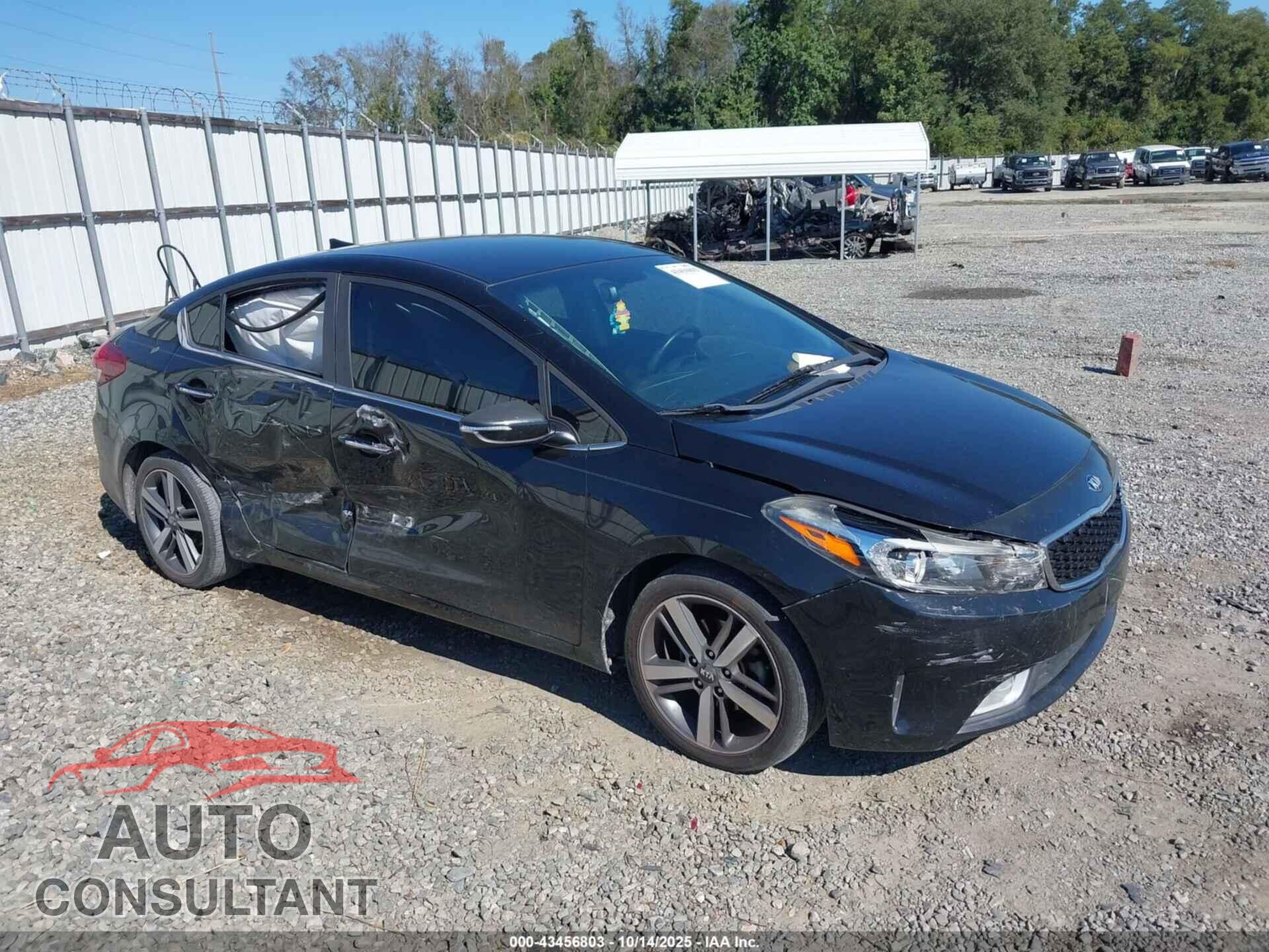 KIA FORTE 2017 - 3KPFL4A85HE073154