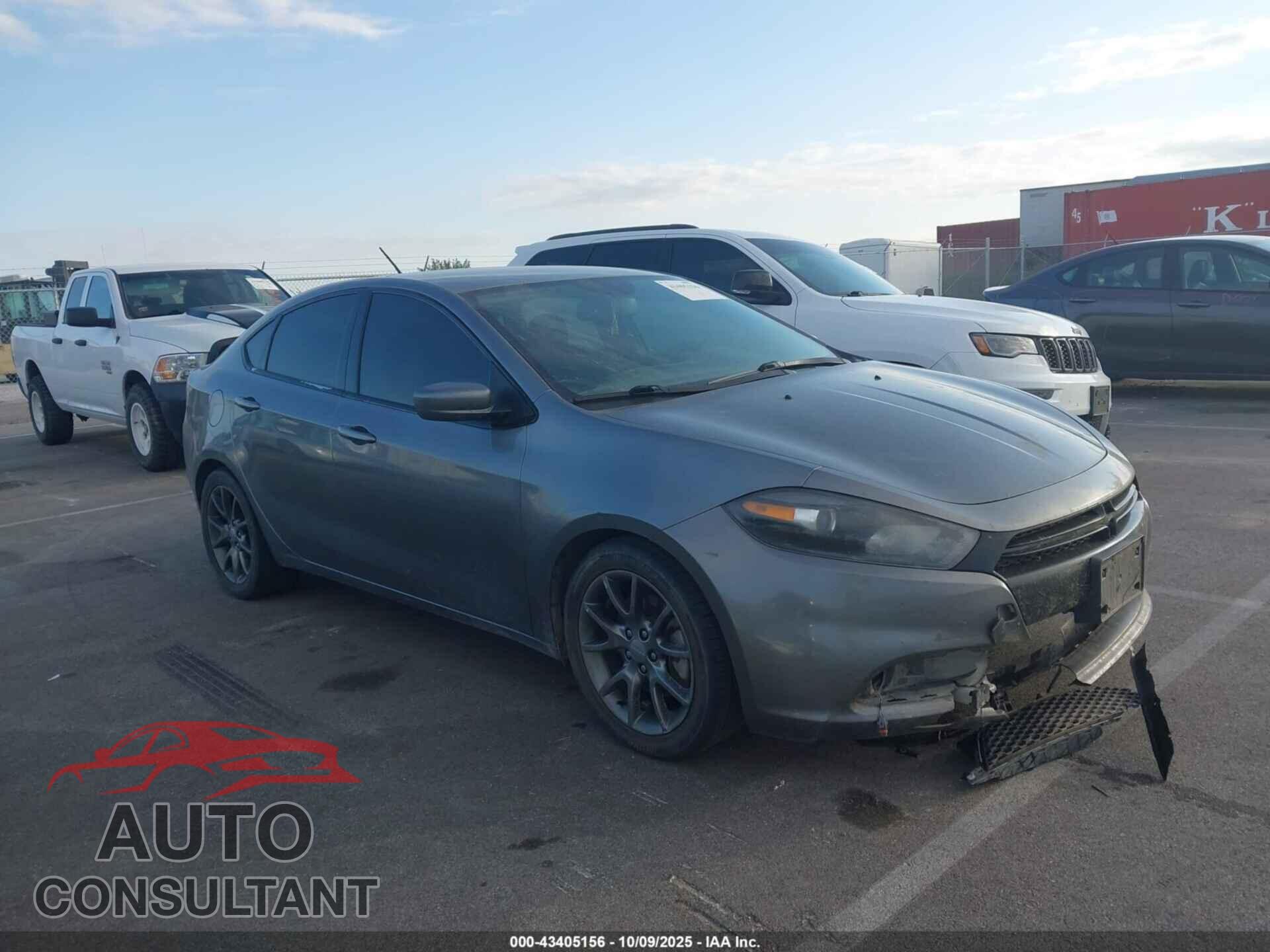 DODGE DART 2013 - 1C3CDFBA6DD344784