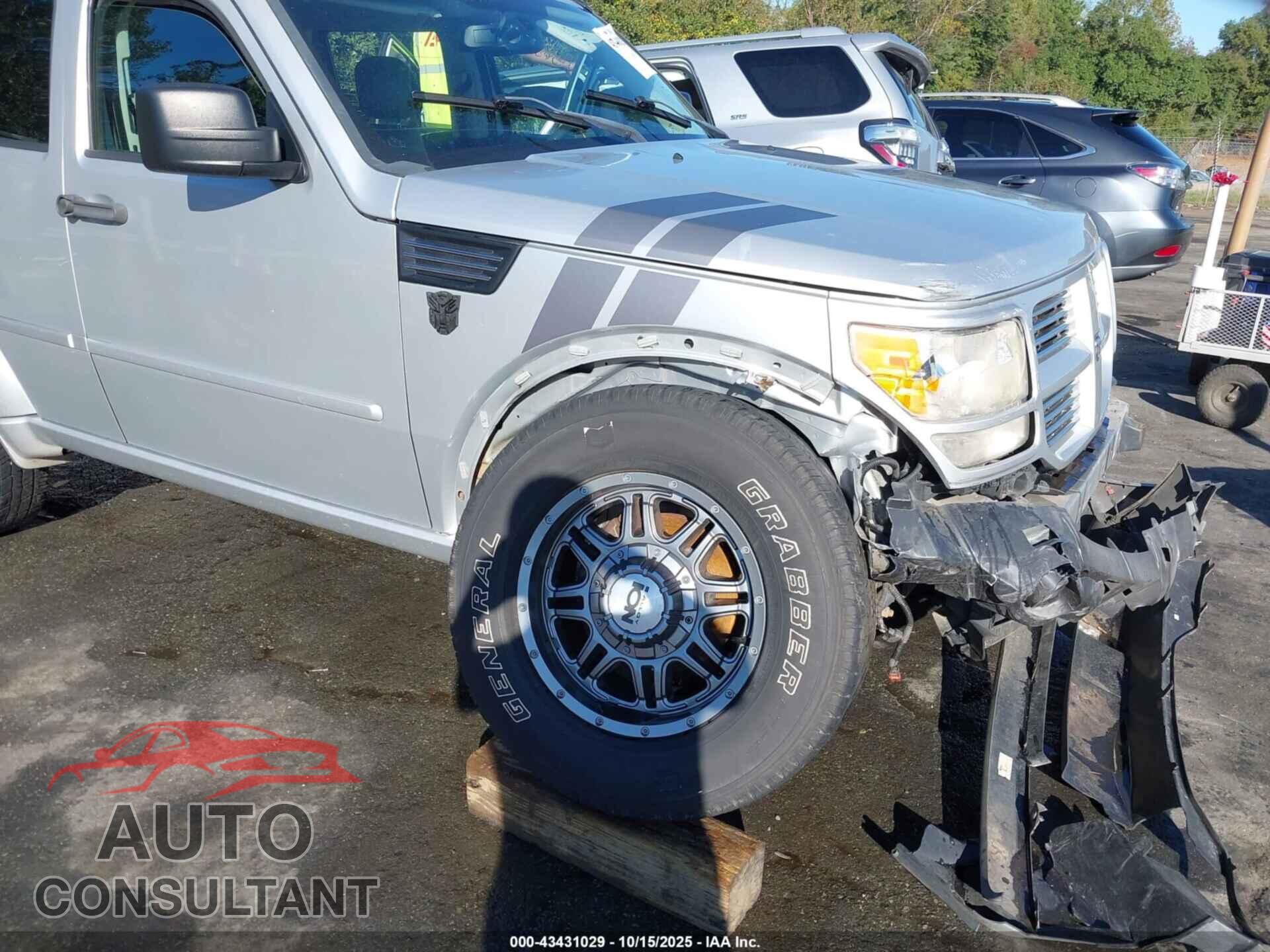 DODGE NITRO 2011 - 1D4PU7GX0BW511628
