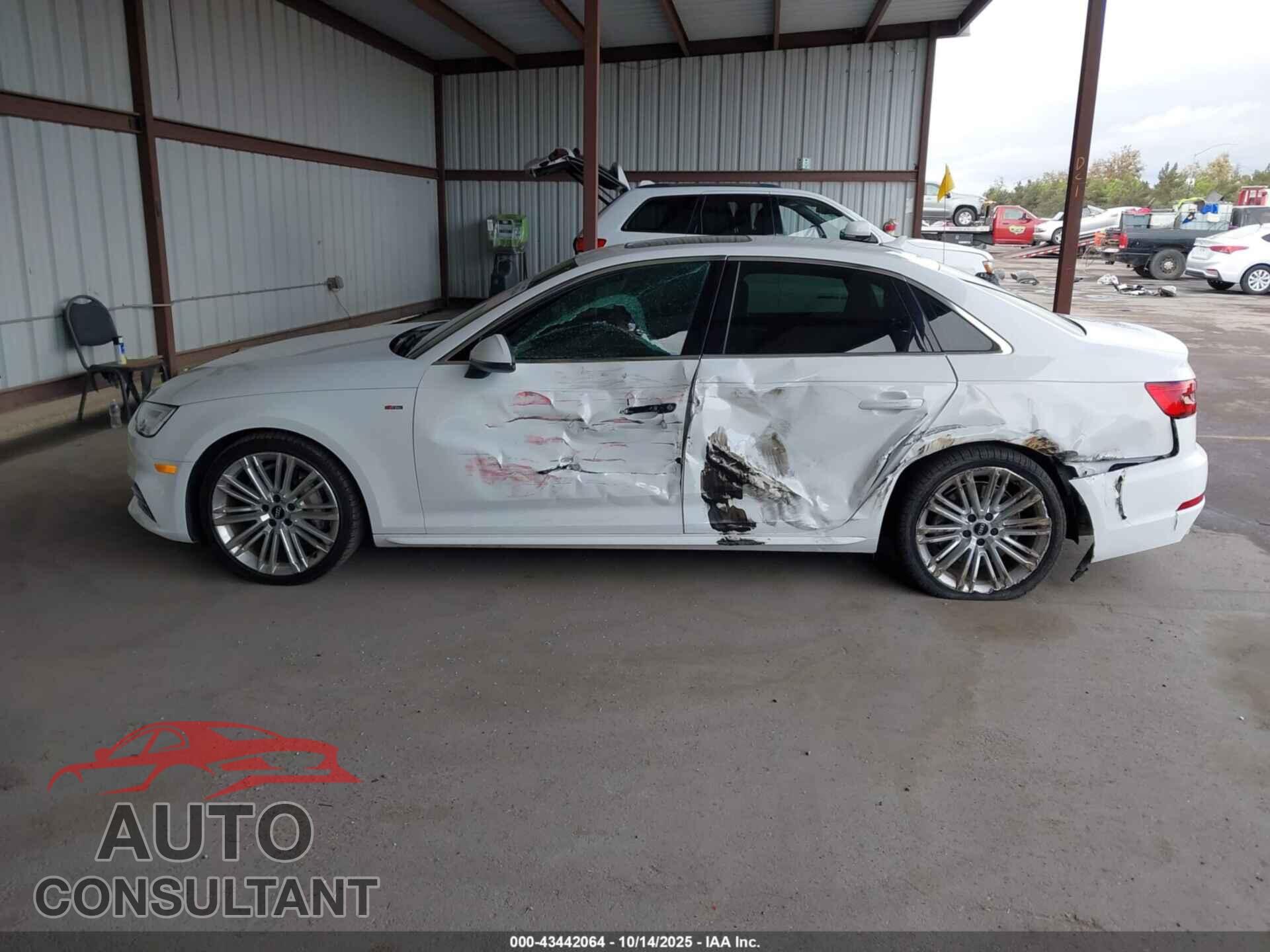 AUDI A4 2017 - WAUENAF42HN012122
