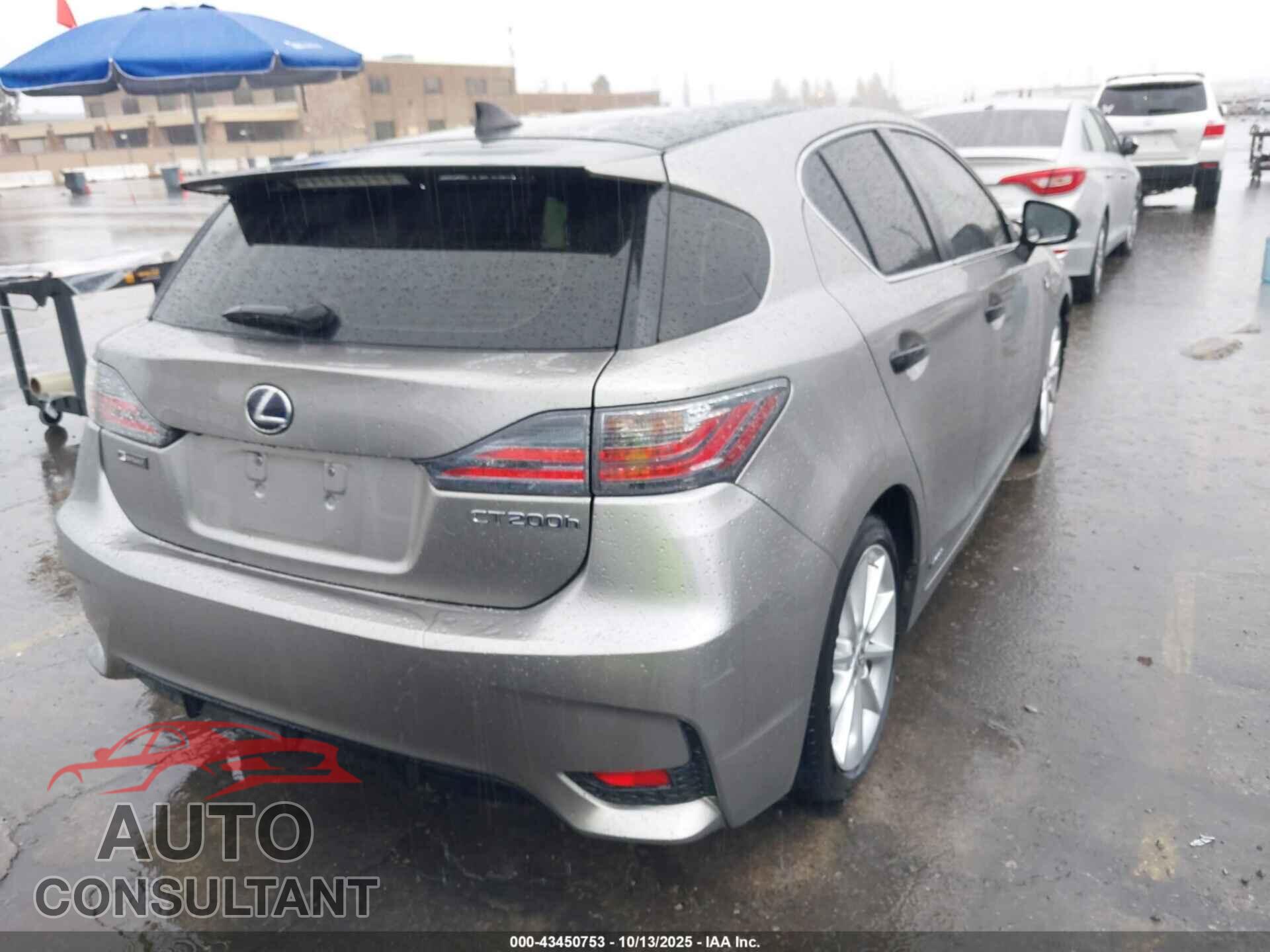 LEXUS CT 200H 2016 - JTHKD5BH1G2271918