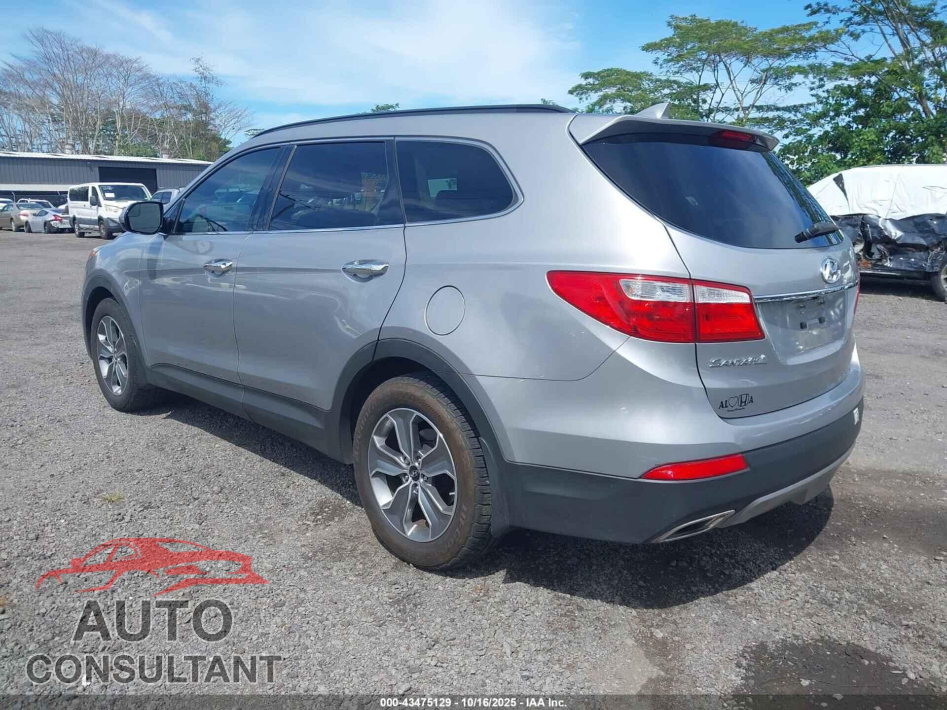 HYUNDAI SANTA FE 2016 - KM8SM4HF9GU147977