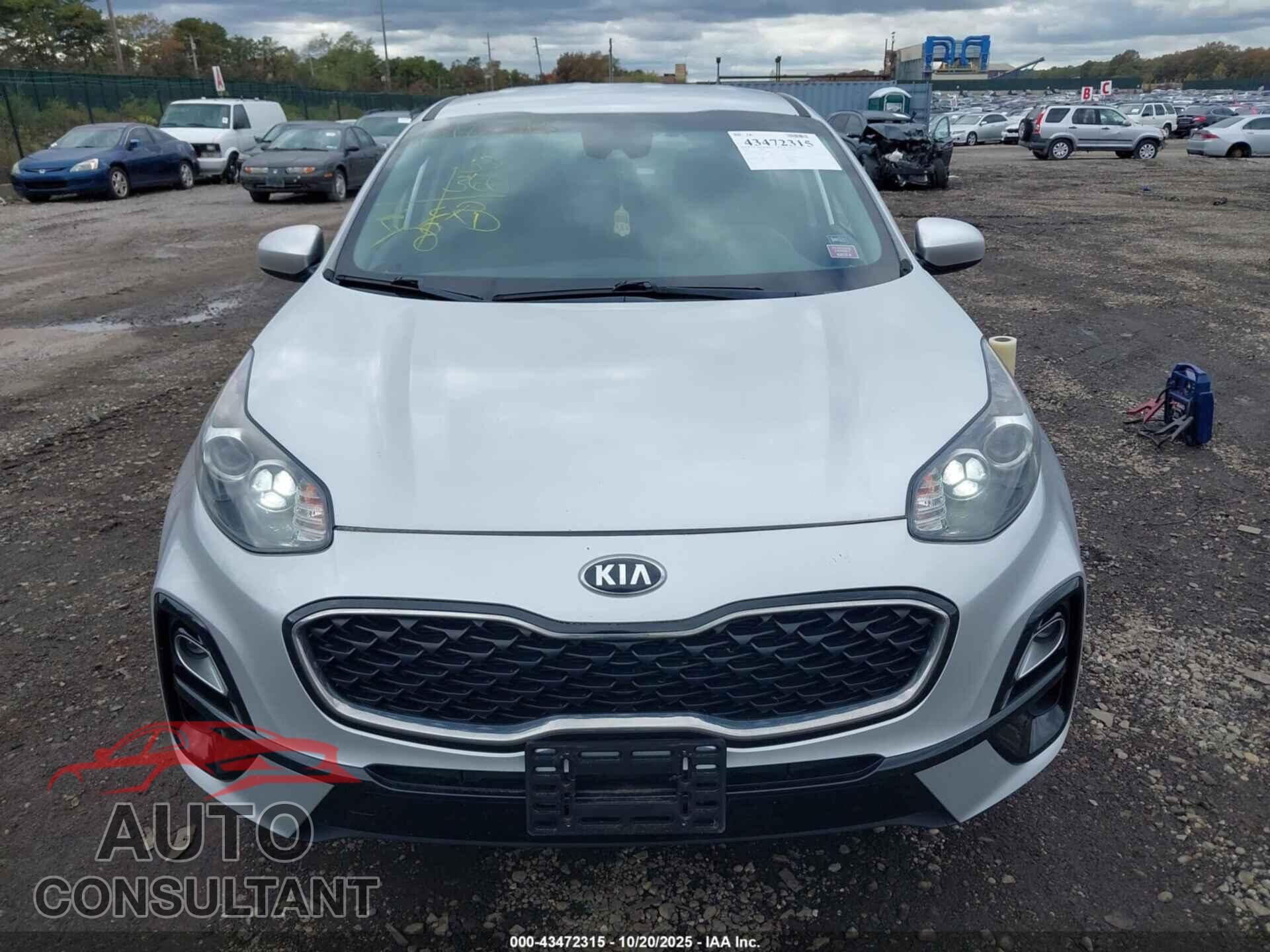 KIA SPORTAGE 2020 - KNDPMCAC2L7780060