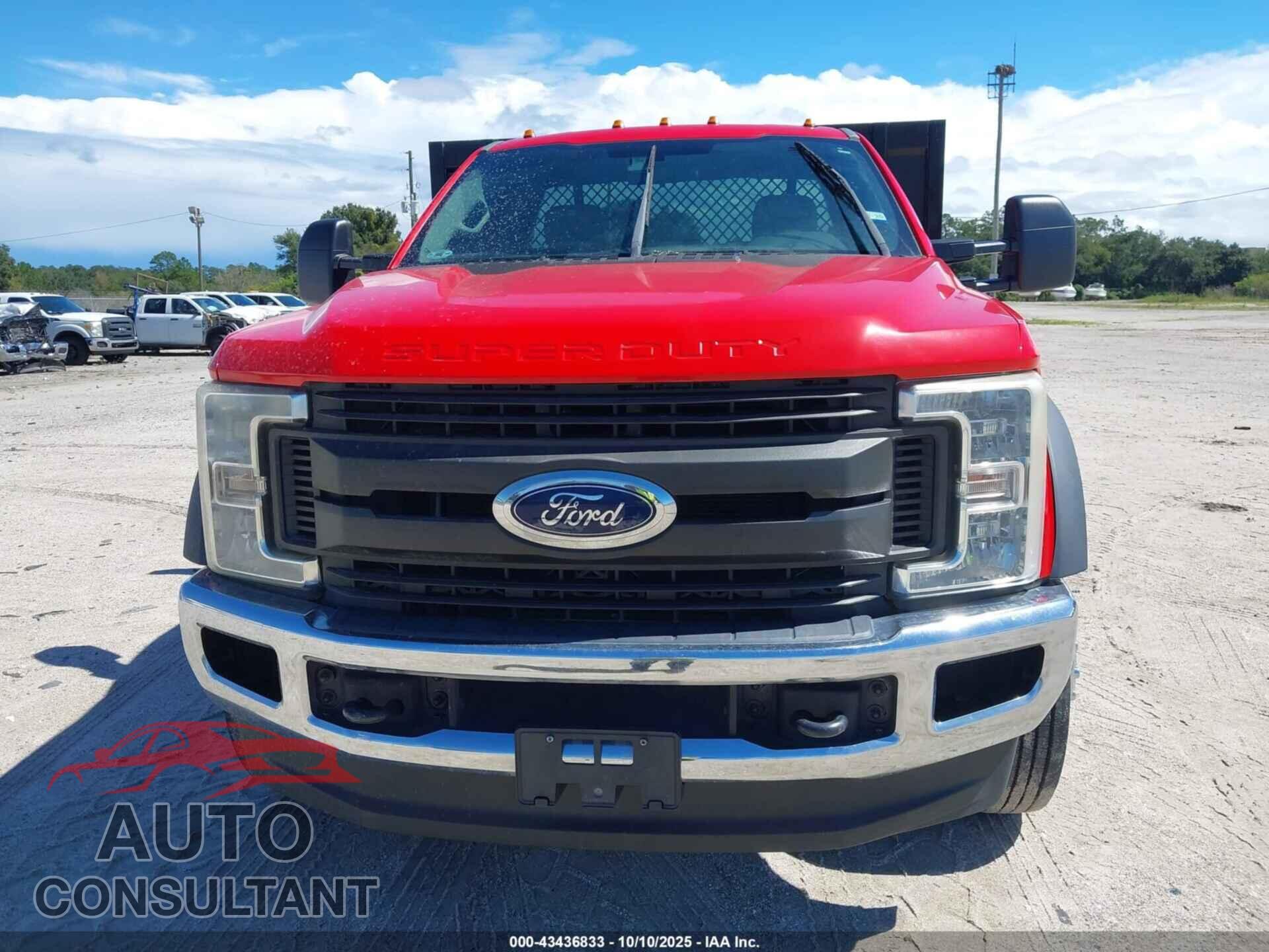 FORD F-450 CHASSIS 2017 - 1FDUF4GY5HED69577