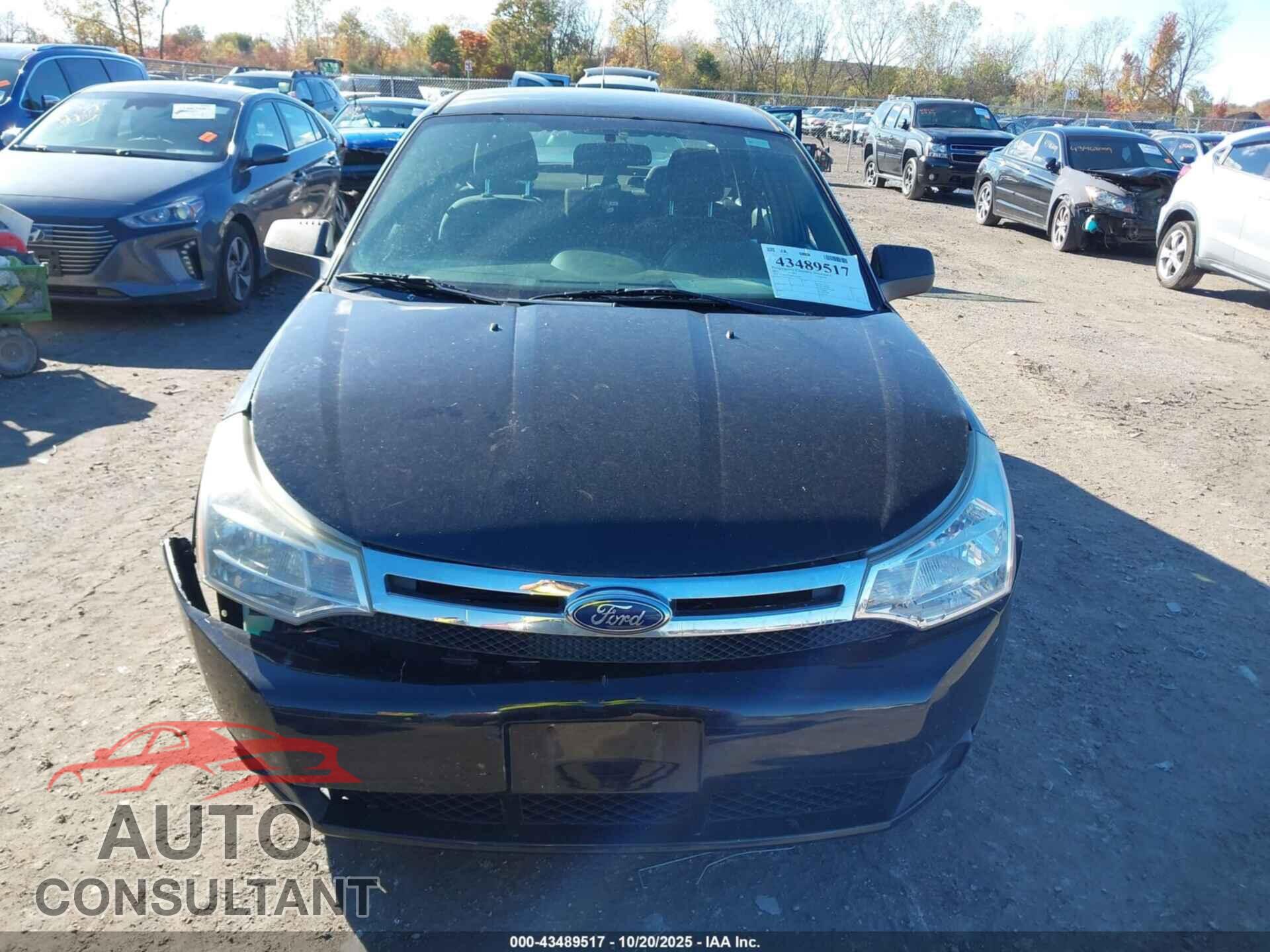 FORD FOCUS 2011 - 1FAHP3FN5BW163509