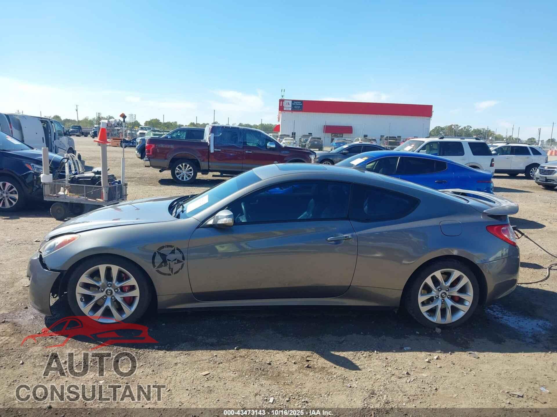 HYUNDAI GENESIS 2012 - KMHHU6KH1CU066482