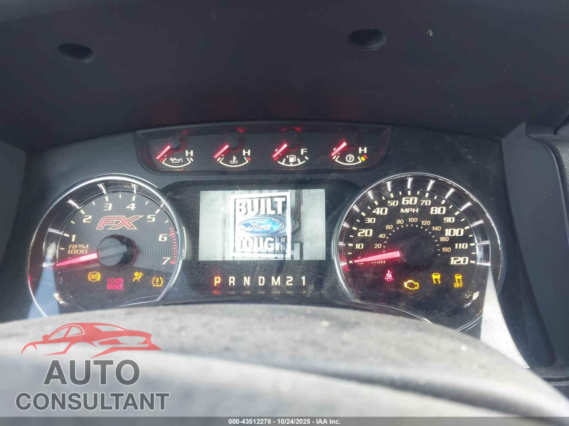 FORD F-150 2012 - 1FTFW1ET1CFB12907