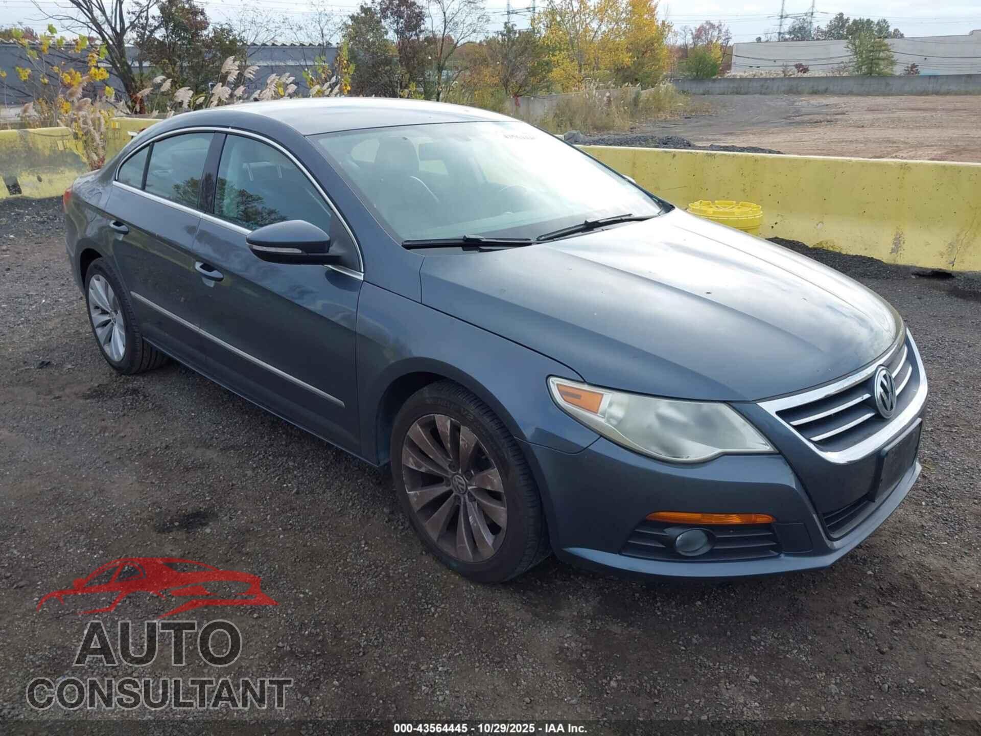 VOLKSWAGEN CC 2010 - WVWNP7AN1AE538876