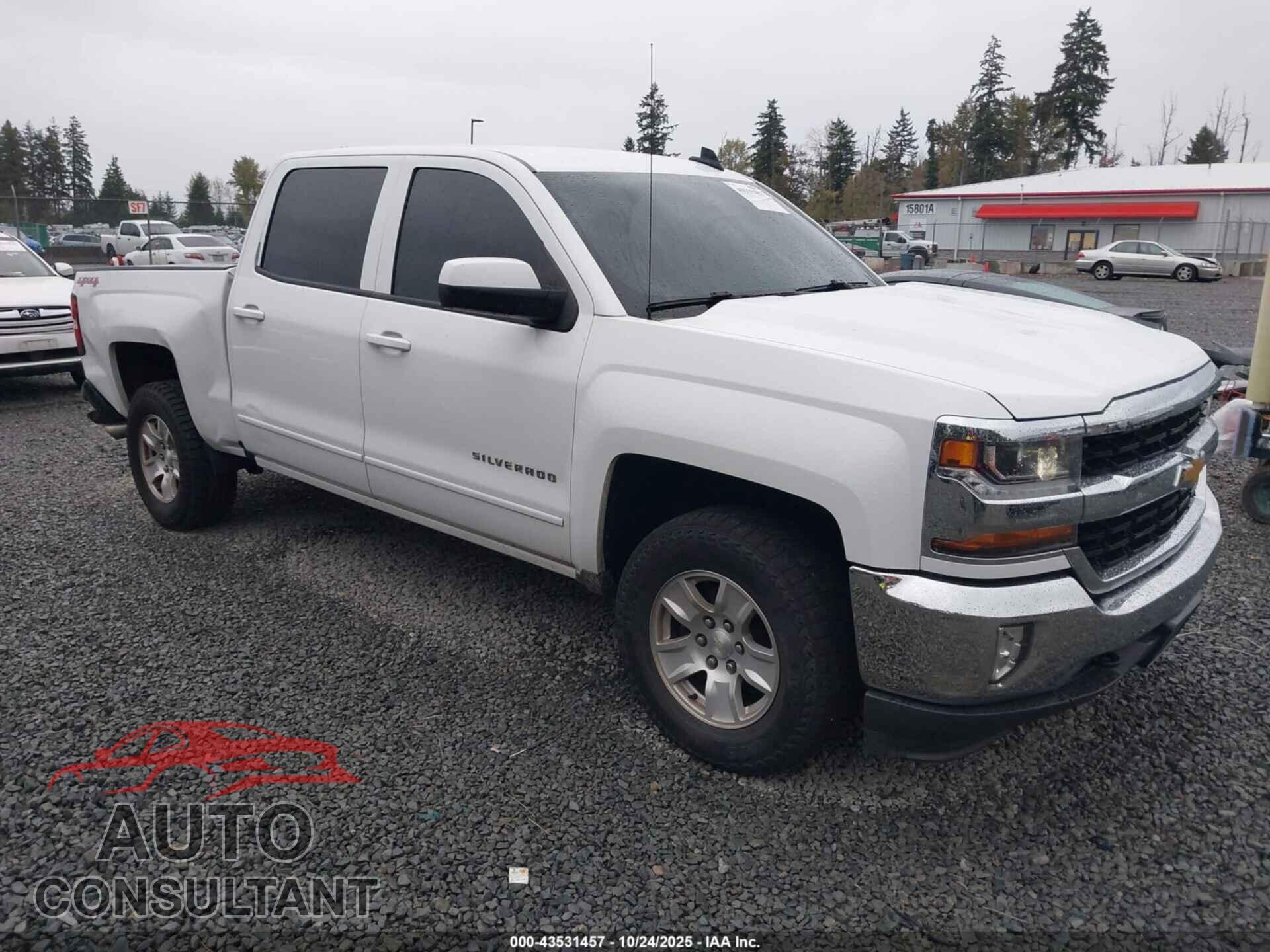 CHEVROLET SILVERADO 1500 2017 - 3GCUKREH5HG242630