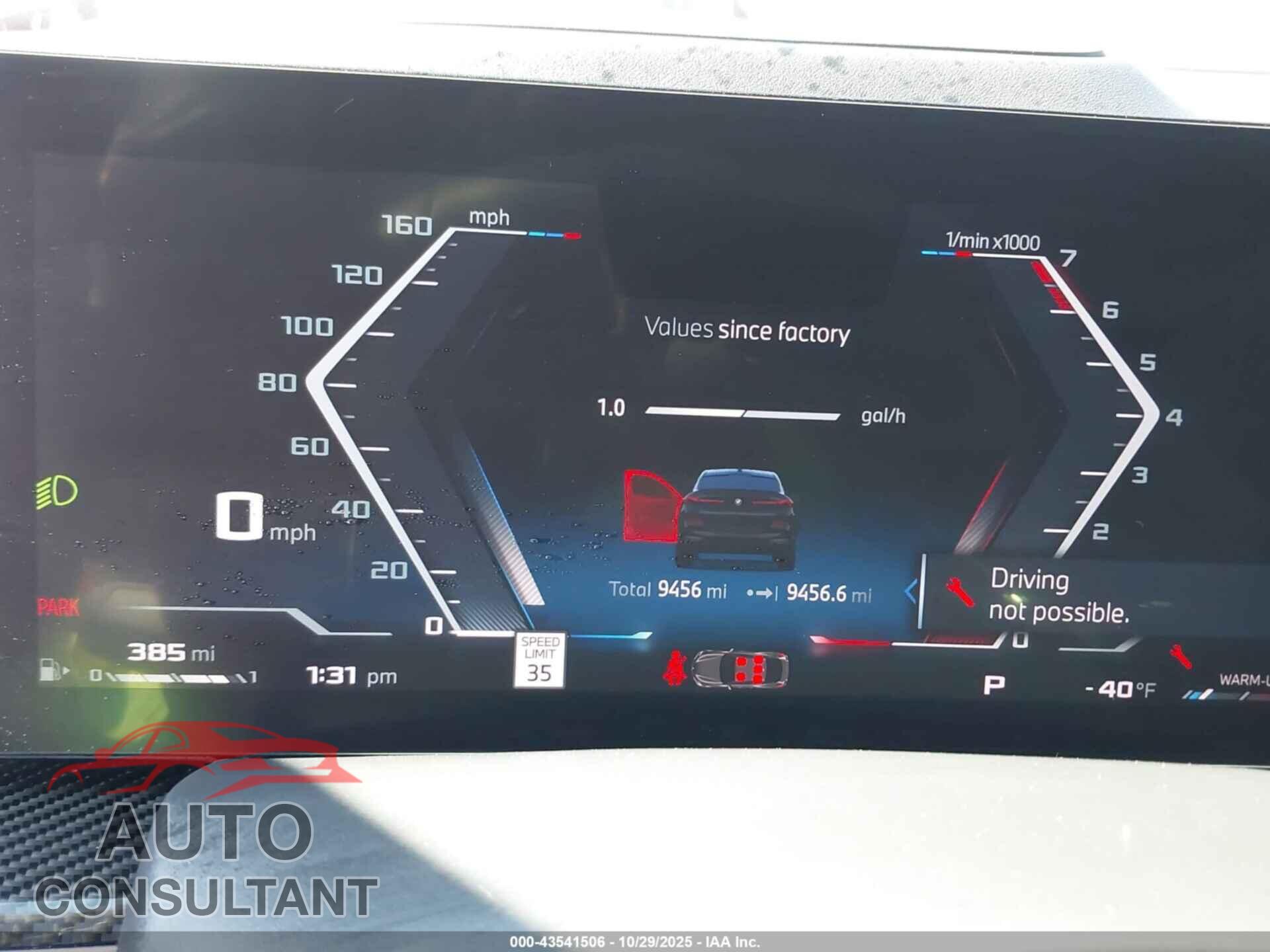 BMW X6 2025 - 5UX43EX01S9Y29250