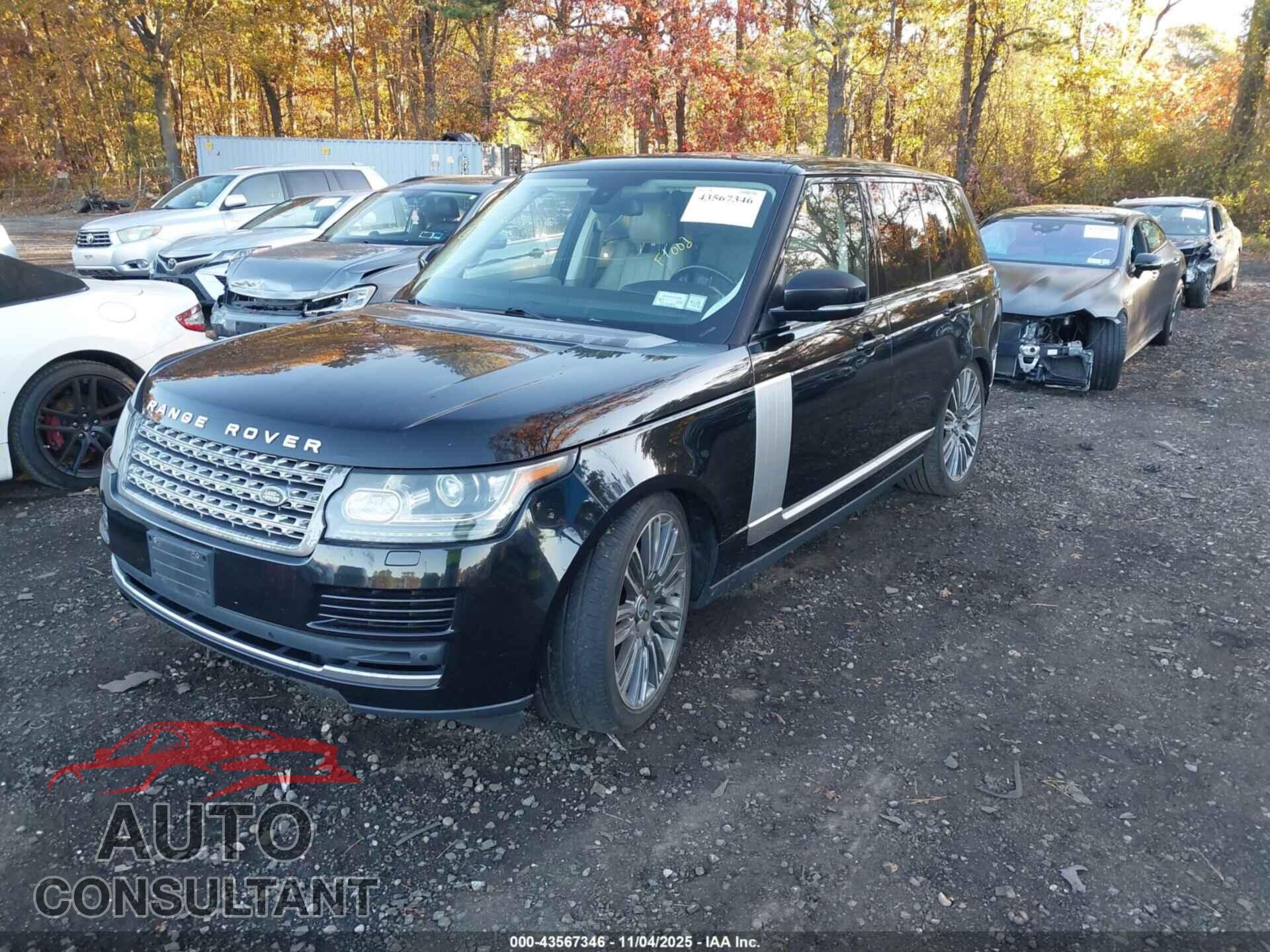 LAND ROVER RANGE ROVER 2015 - SALGS2VF9FA219620