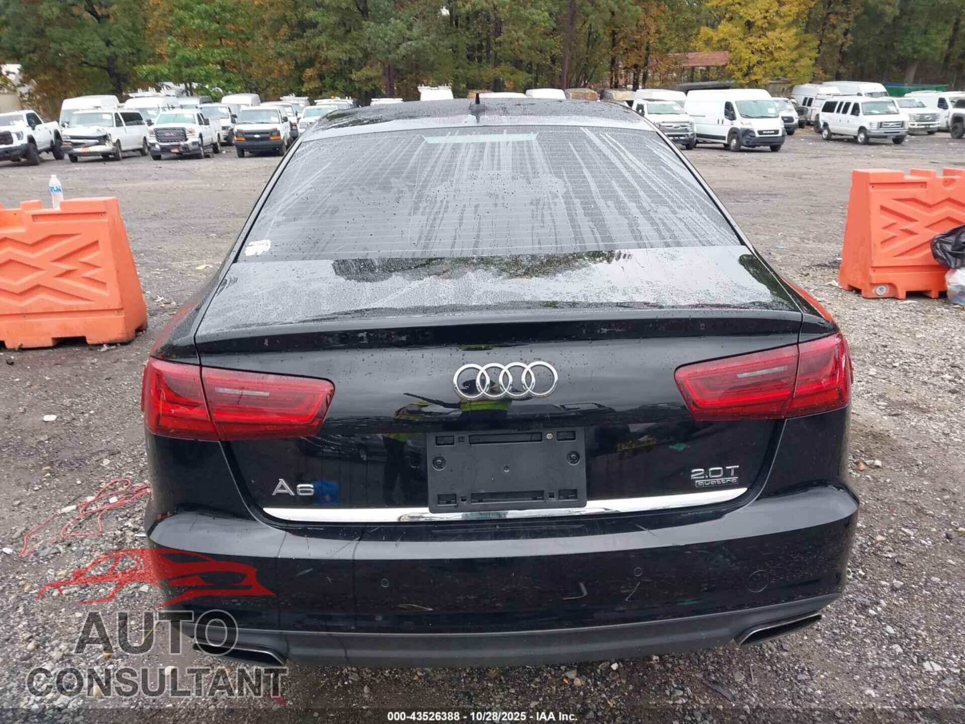 AUDI A6 2017 - WAUG8AFC7HN041882