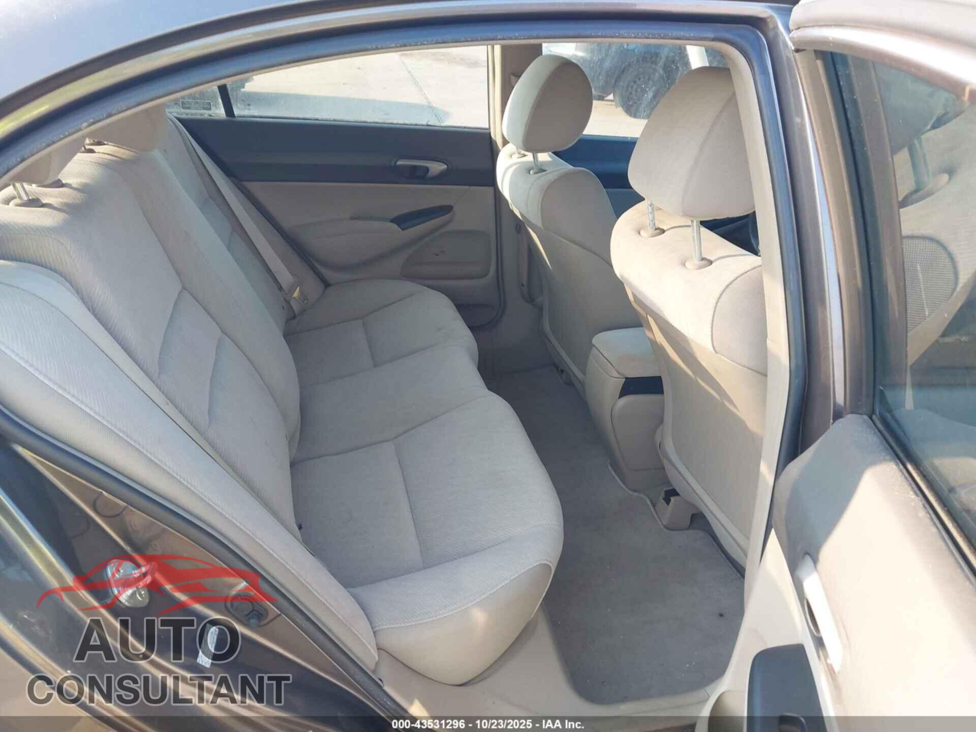 HONDA CIVIC 2009 - 19XFA16599E034880