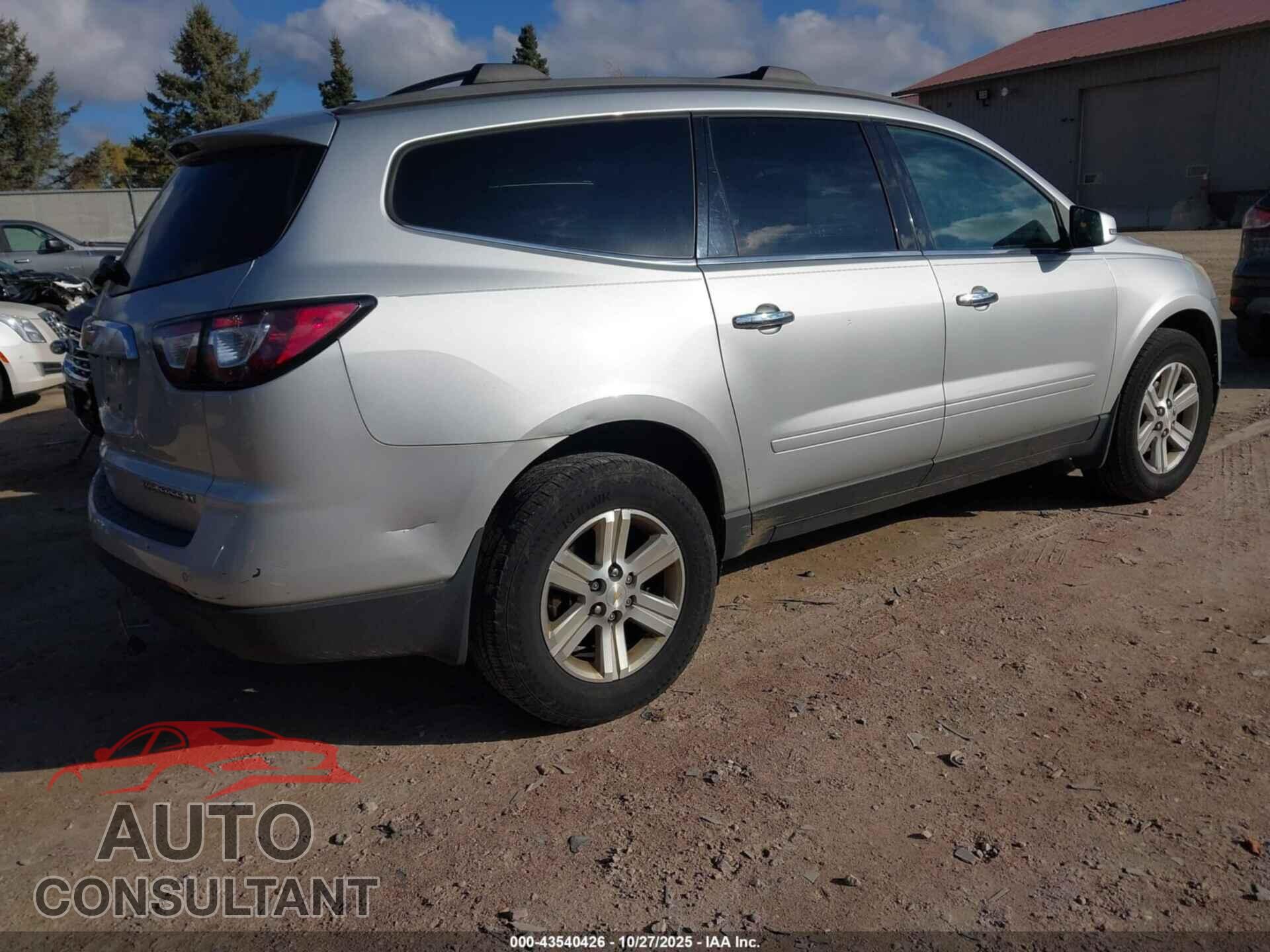 CHEVROLET TRAVERSE 2013 - 1GNKRGKD2DJ260592