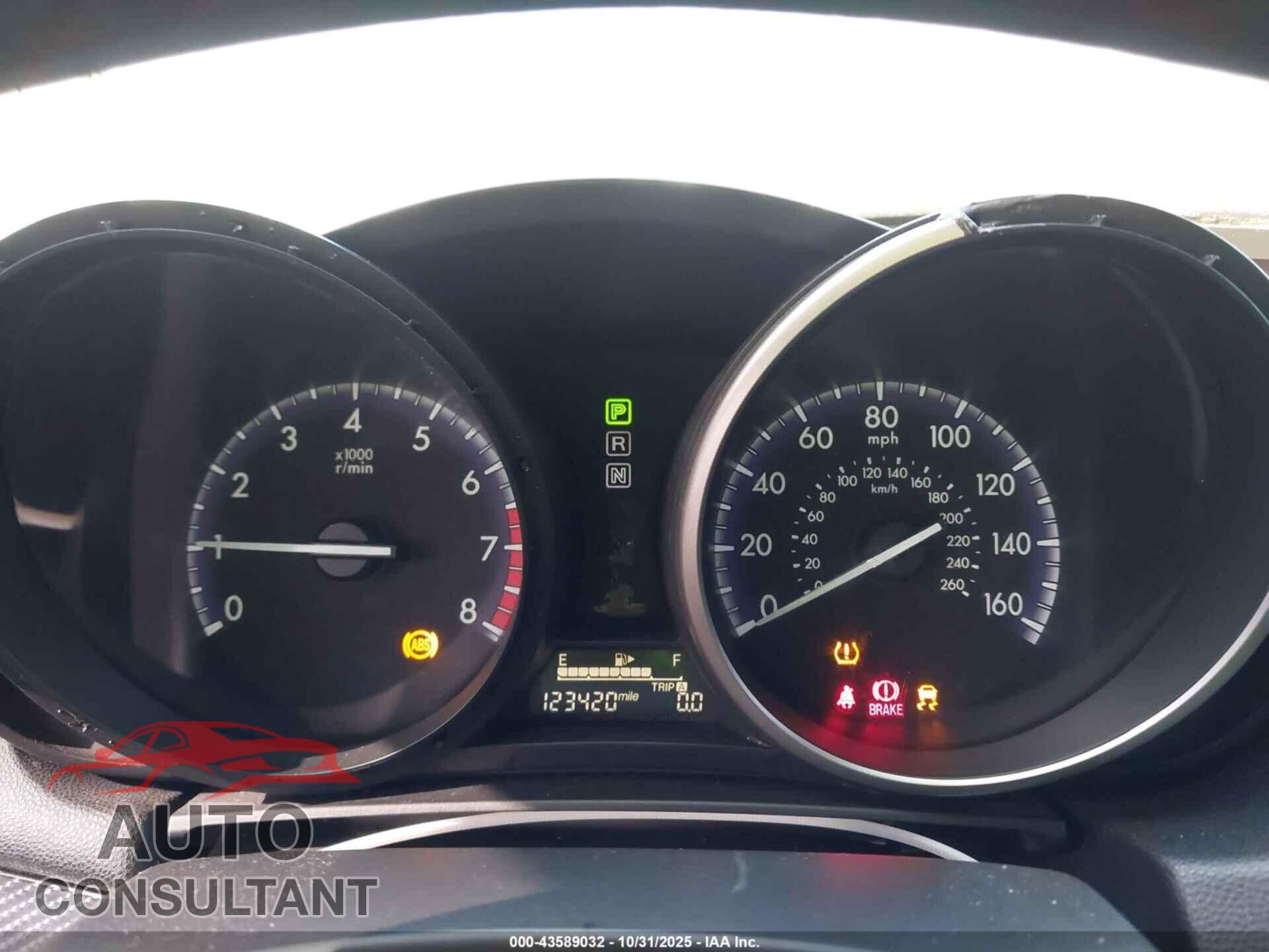 MAZDA MAZDA3 2013 - JM1BL1TF2D1733477