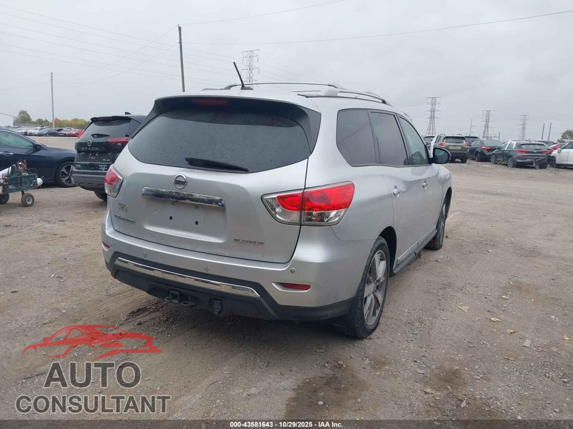 NISSAN PATHFINDER 2014 - 5N1AR2MN6EC619425