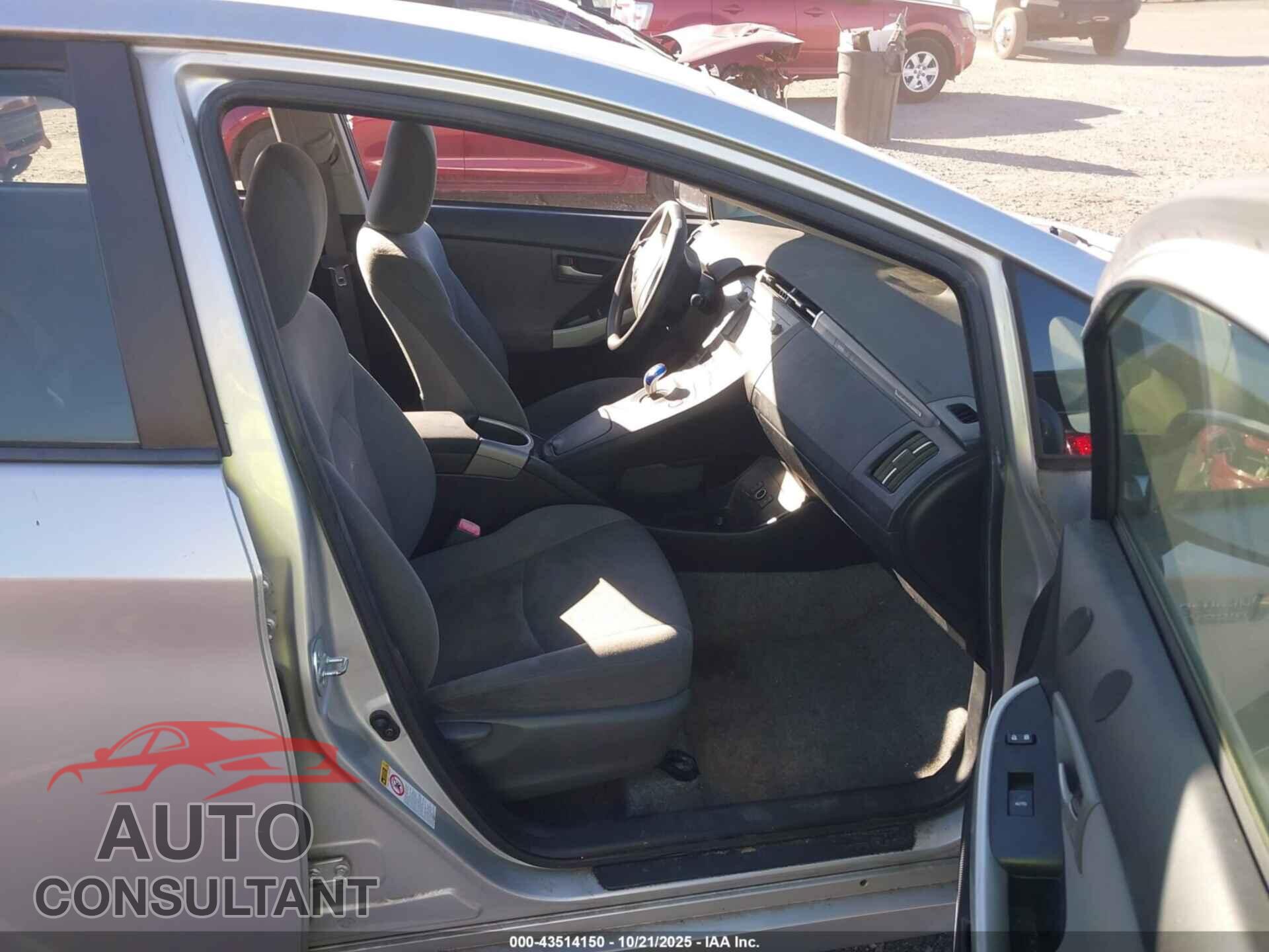 TOYOTA PRIUS PLUG-IN 2012 - JTDKN3DP9C3011259