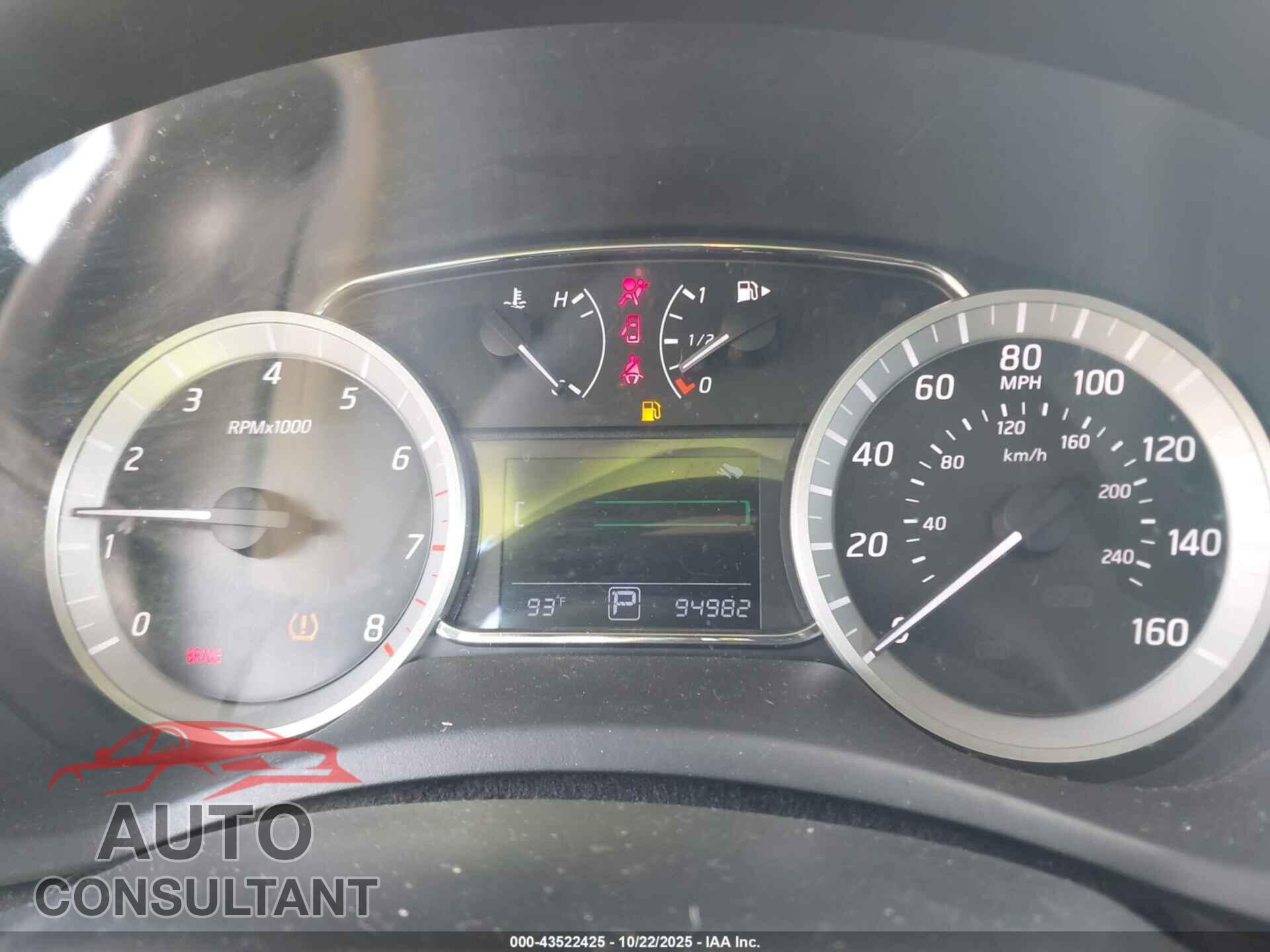 NISSAN SENTRA 2015 - 3N1AB7AP5FY367996